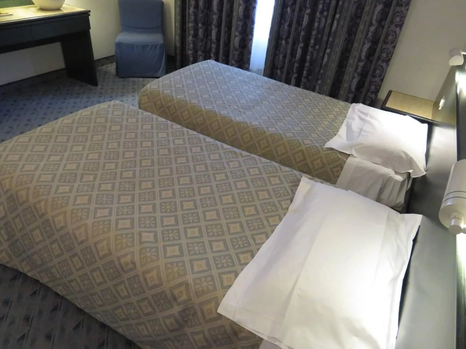 Bed in Hotel Turandot