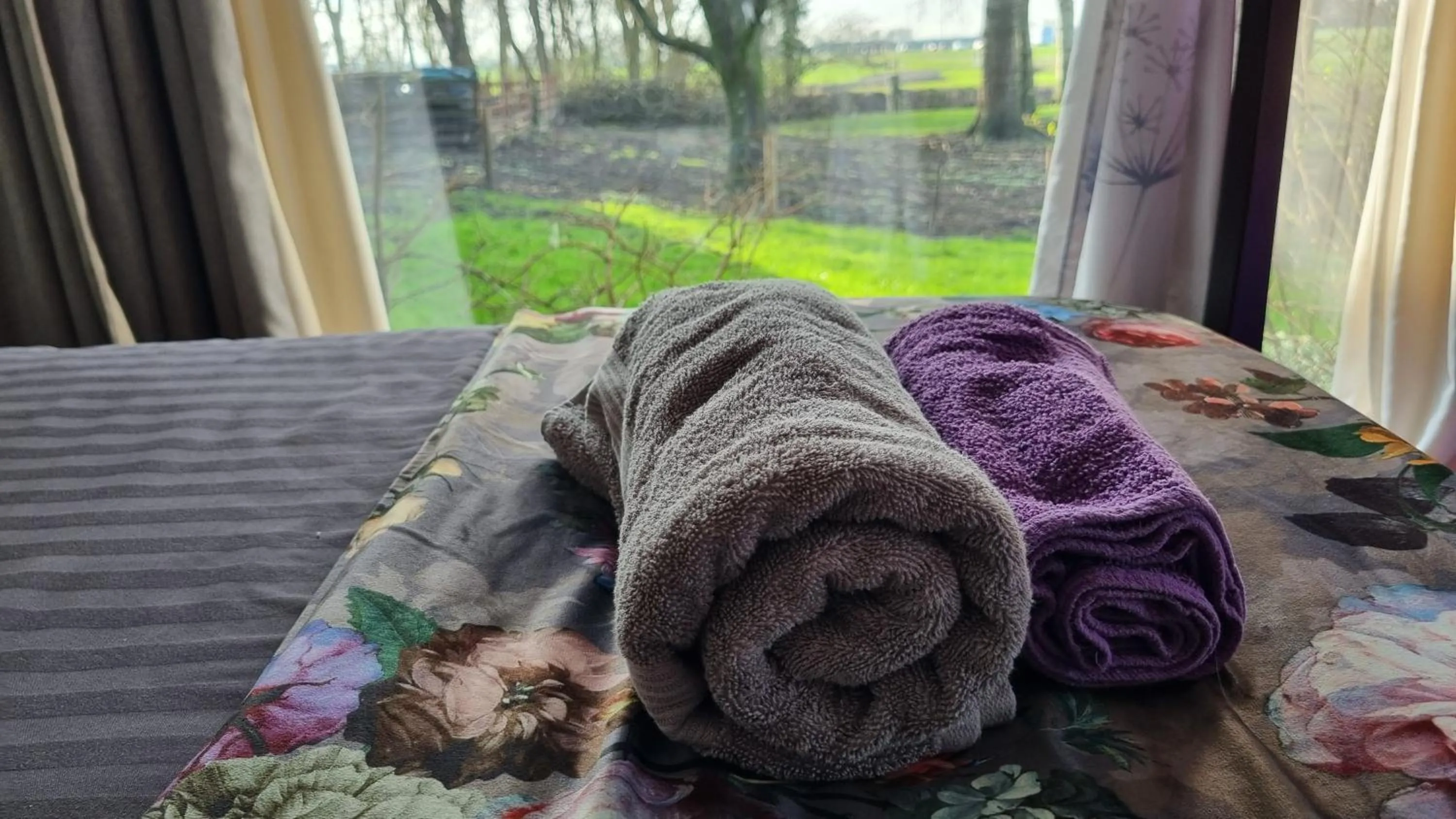towels in City Farmer Amsterdam a Guesthouse with free parking, Bed, Bike and Breakfast