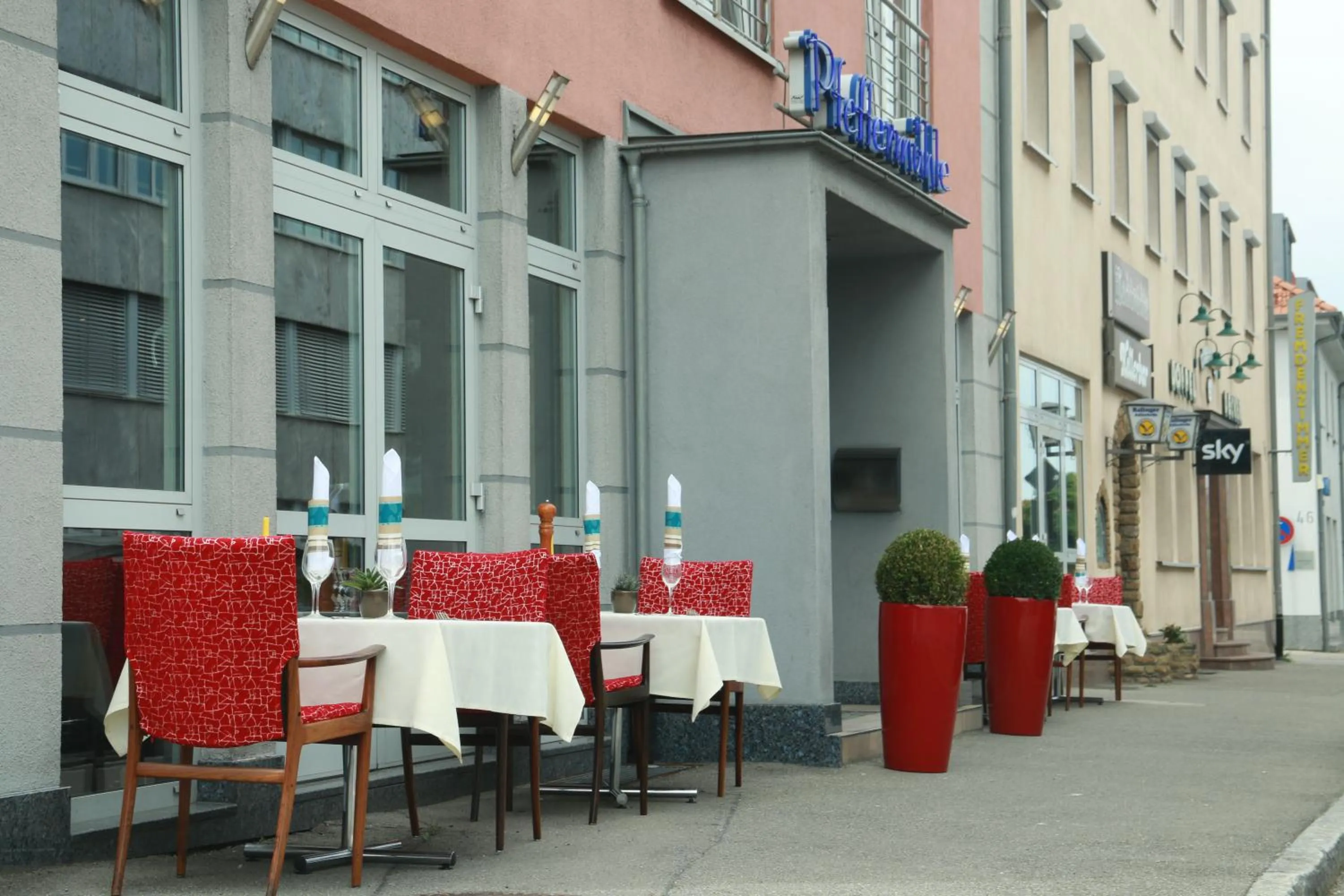Property building in Hotel-Restaurant Pfeffermühle Balingen