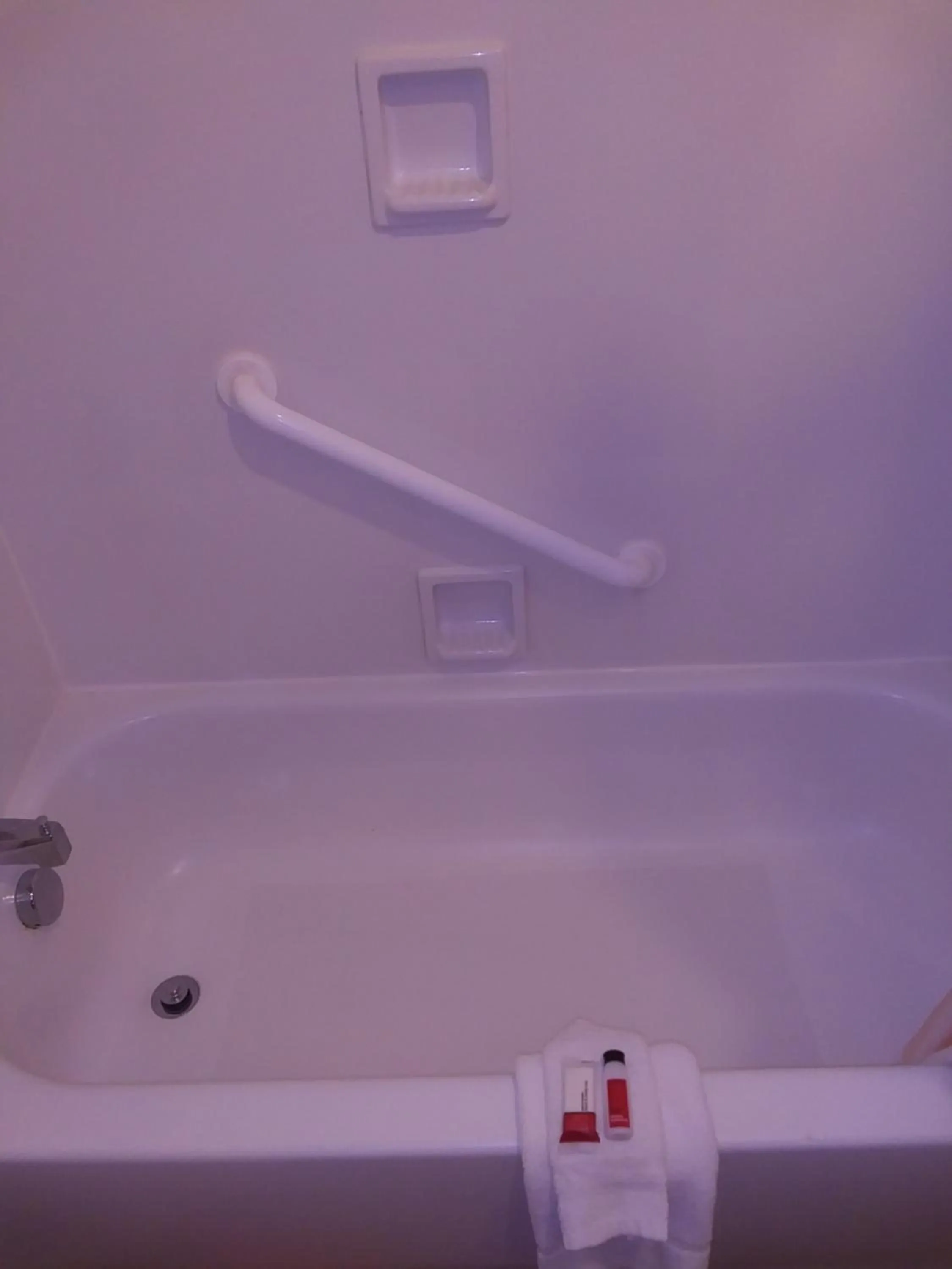 Bathroom in Travelodge by Wyndham Columbus State University