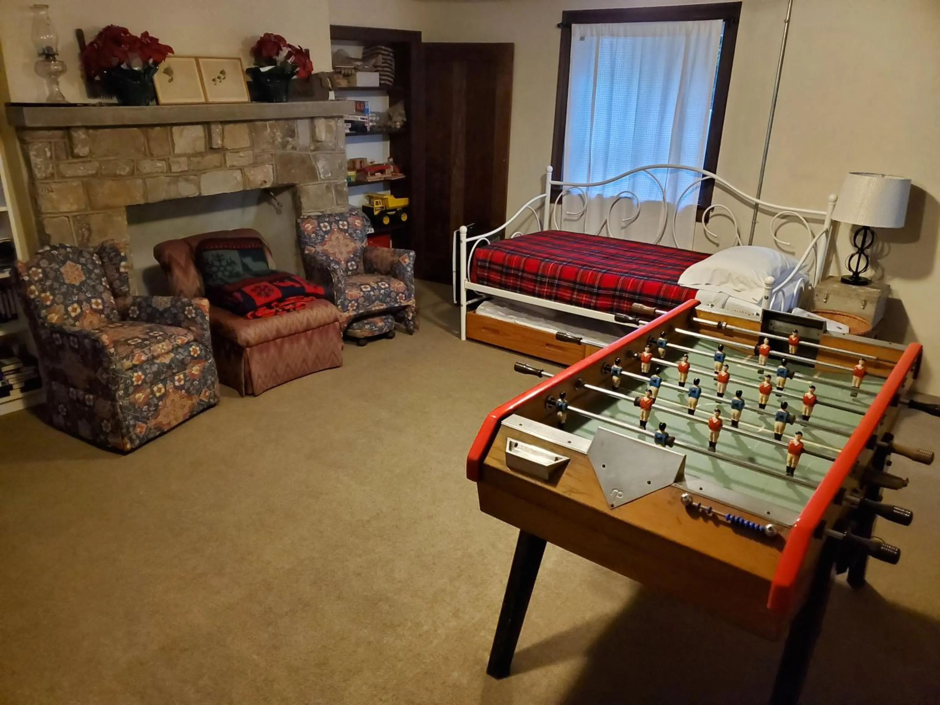 Game Room in Mountain Home Bed & Breakfast
