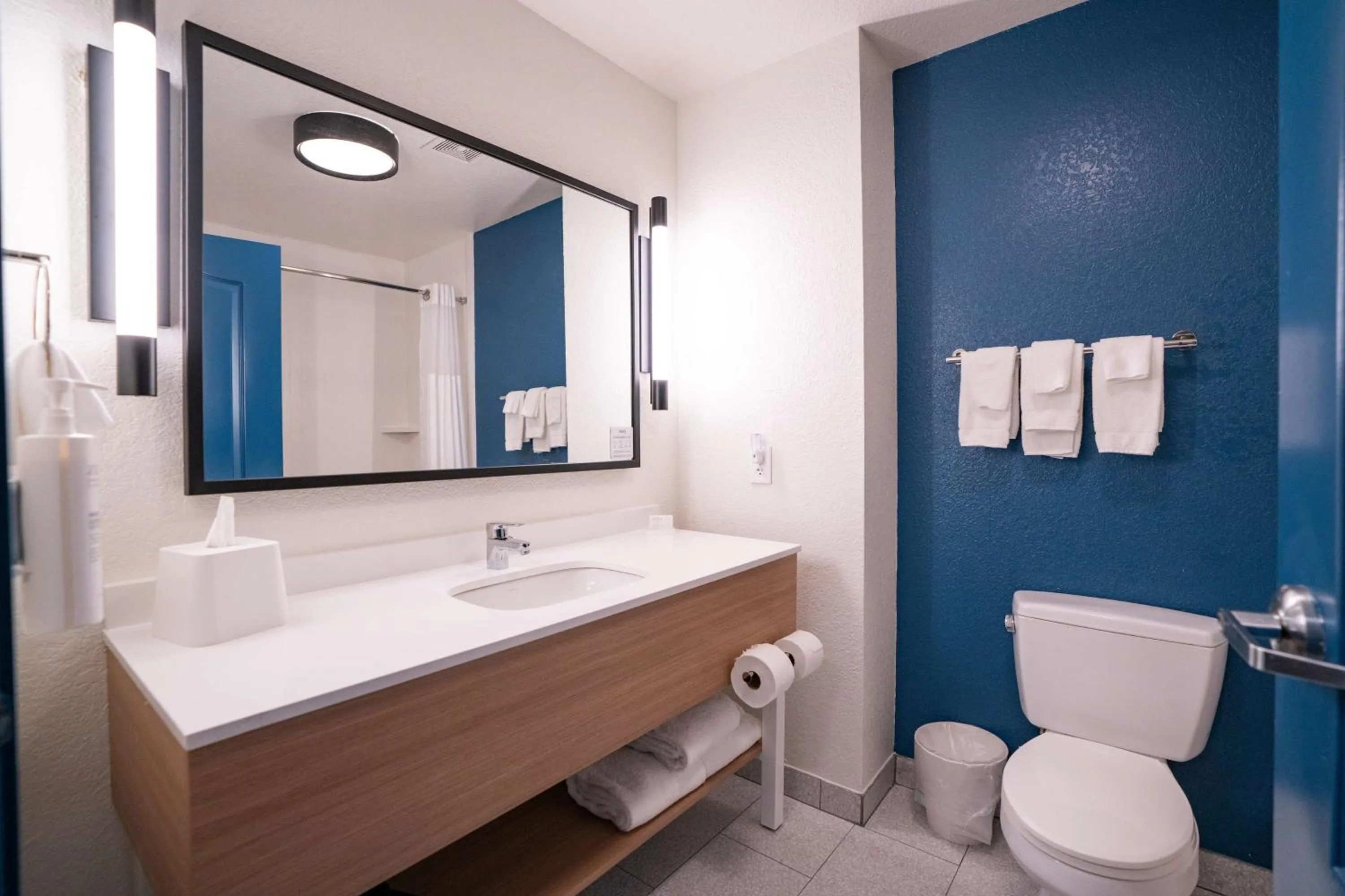 Bathroom in La Quinta by Wyndham Brandon Jackson Airport E