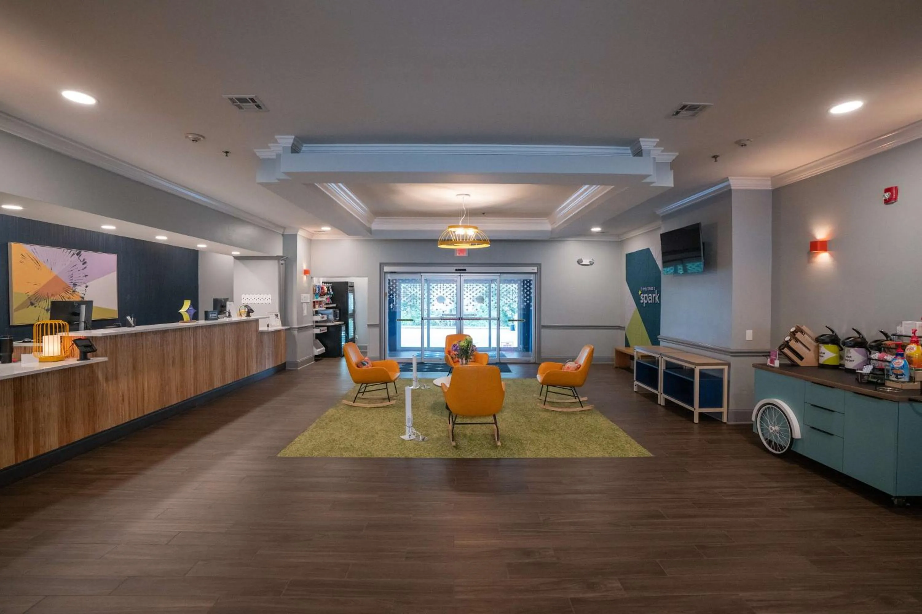 Lobby or reception in Spark by Hilton Brandon