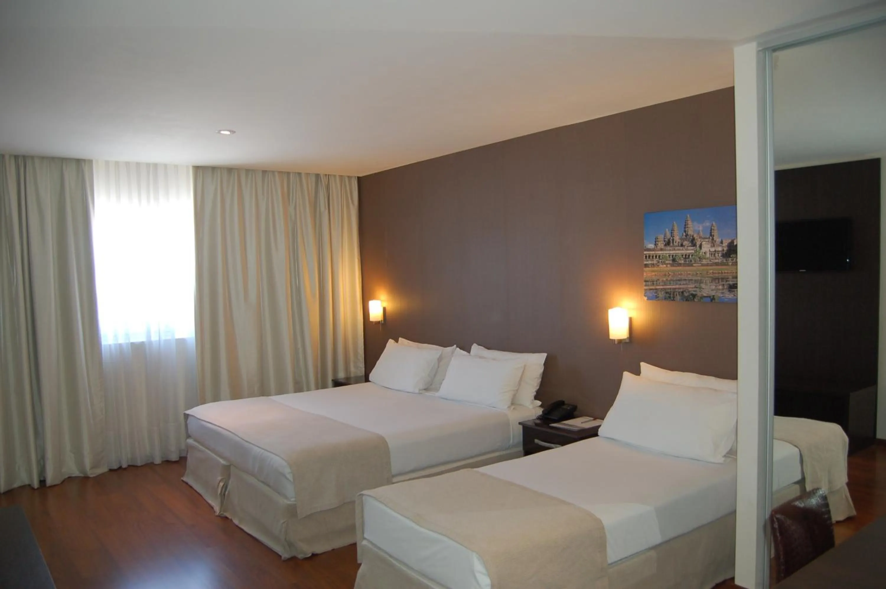 Bed in Hotel de la Cité