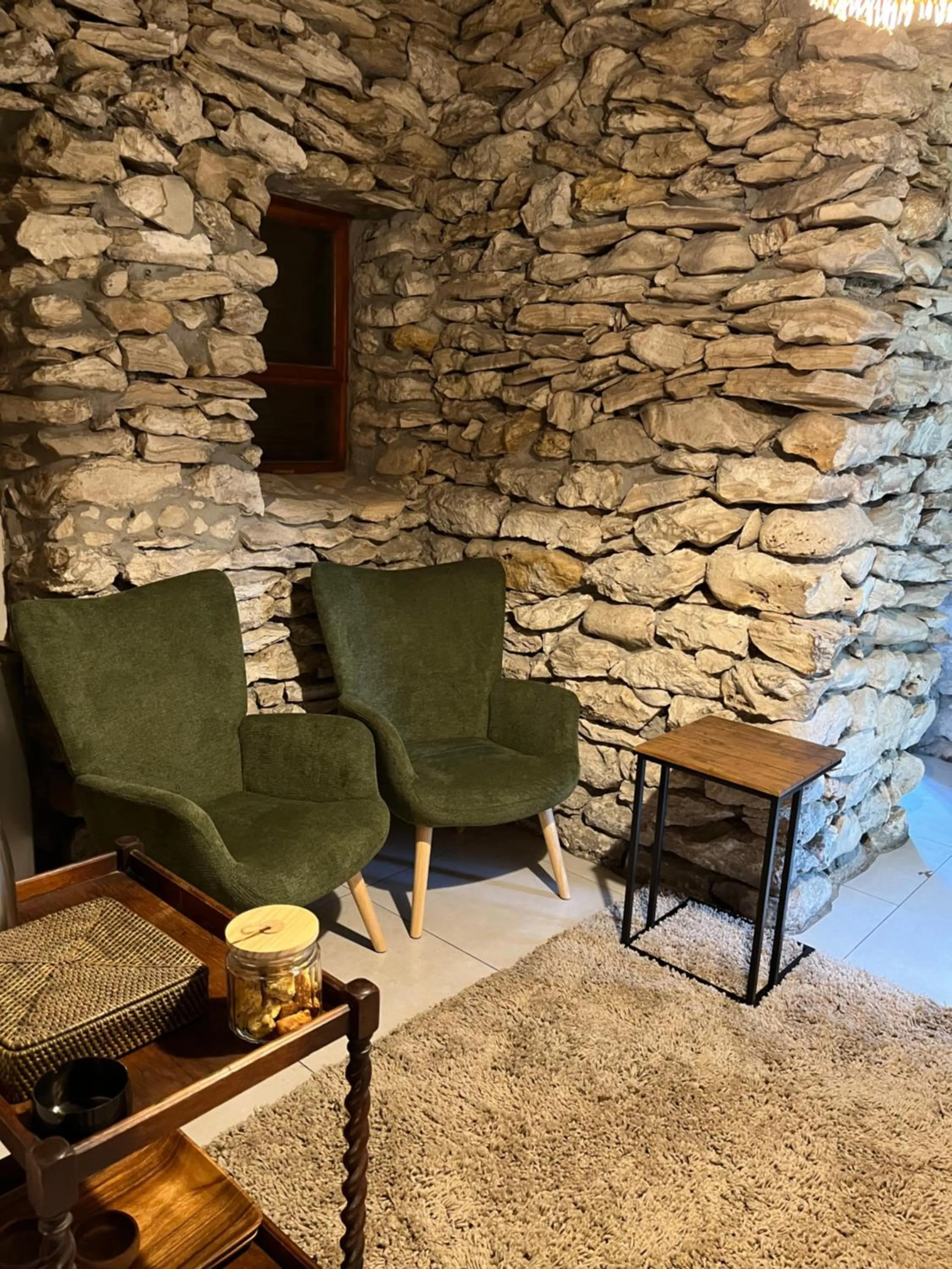 Seating area in Mosaic Lagoon Lodge