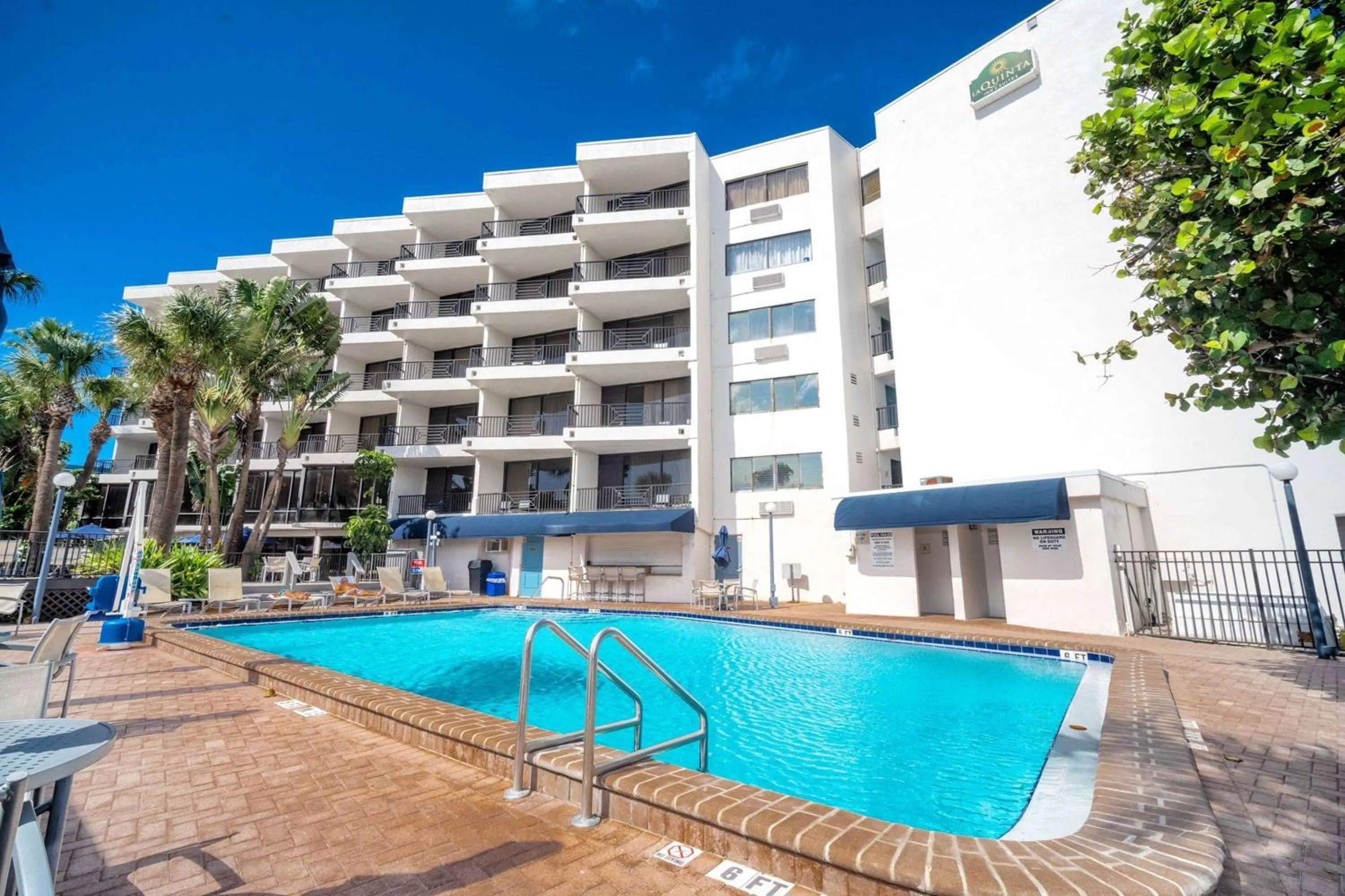 Pool view in La Quinta by Wyndham Cocoa Beach Oceanfront