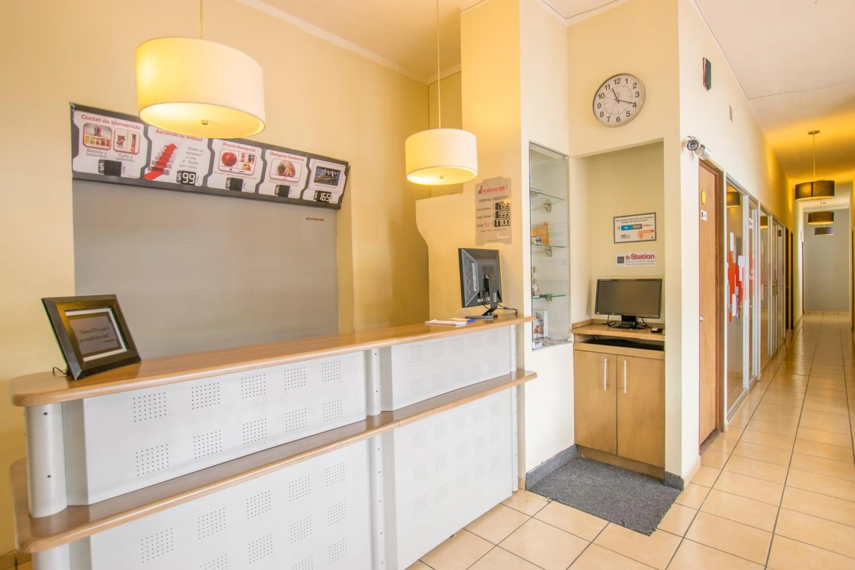 Lobby or reception in Hotel Mateos 1215