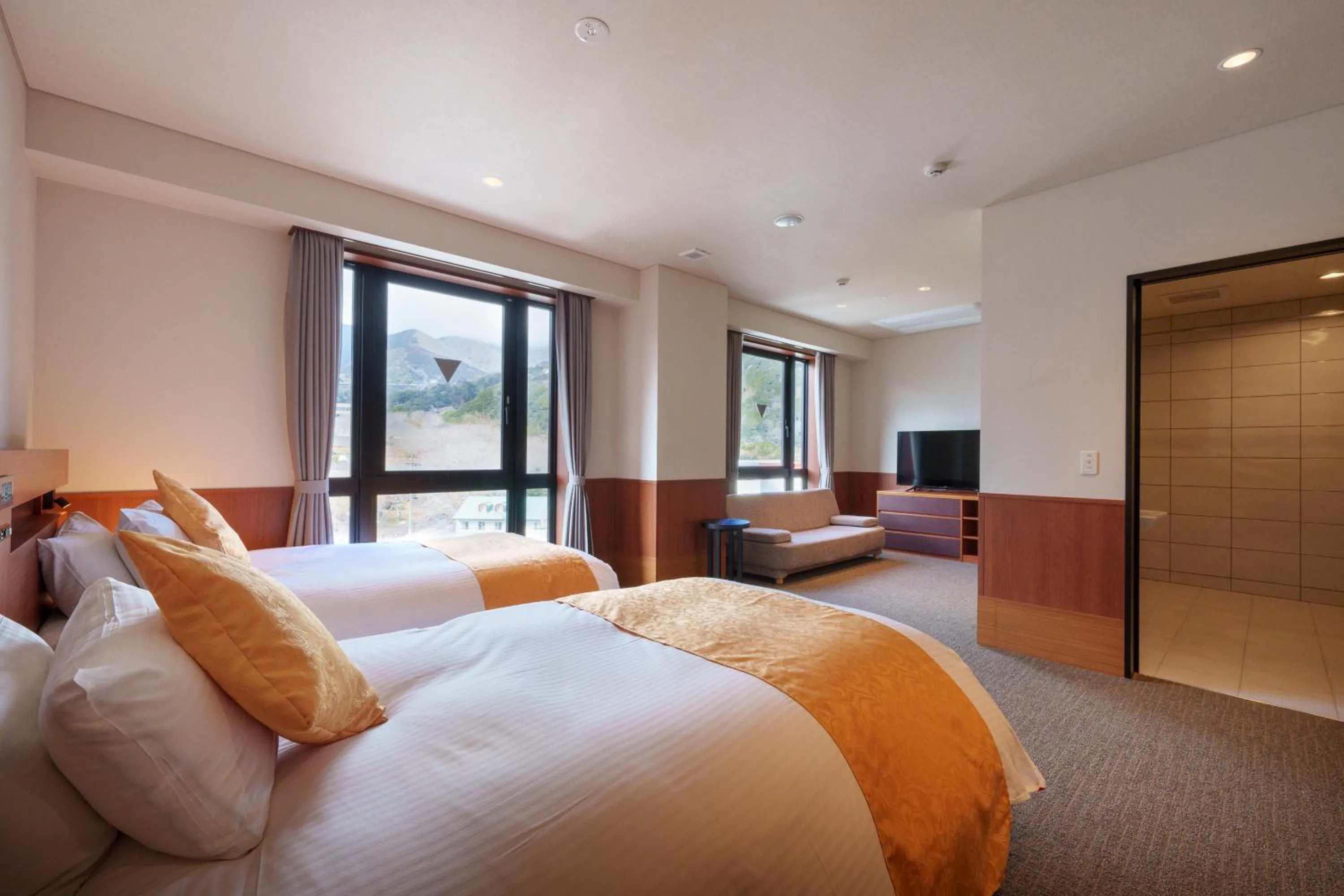 TV and multimedia, Bed in Akarinoyado Togetsu