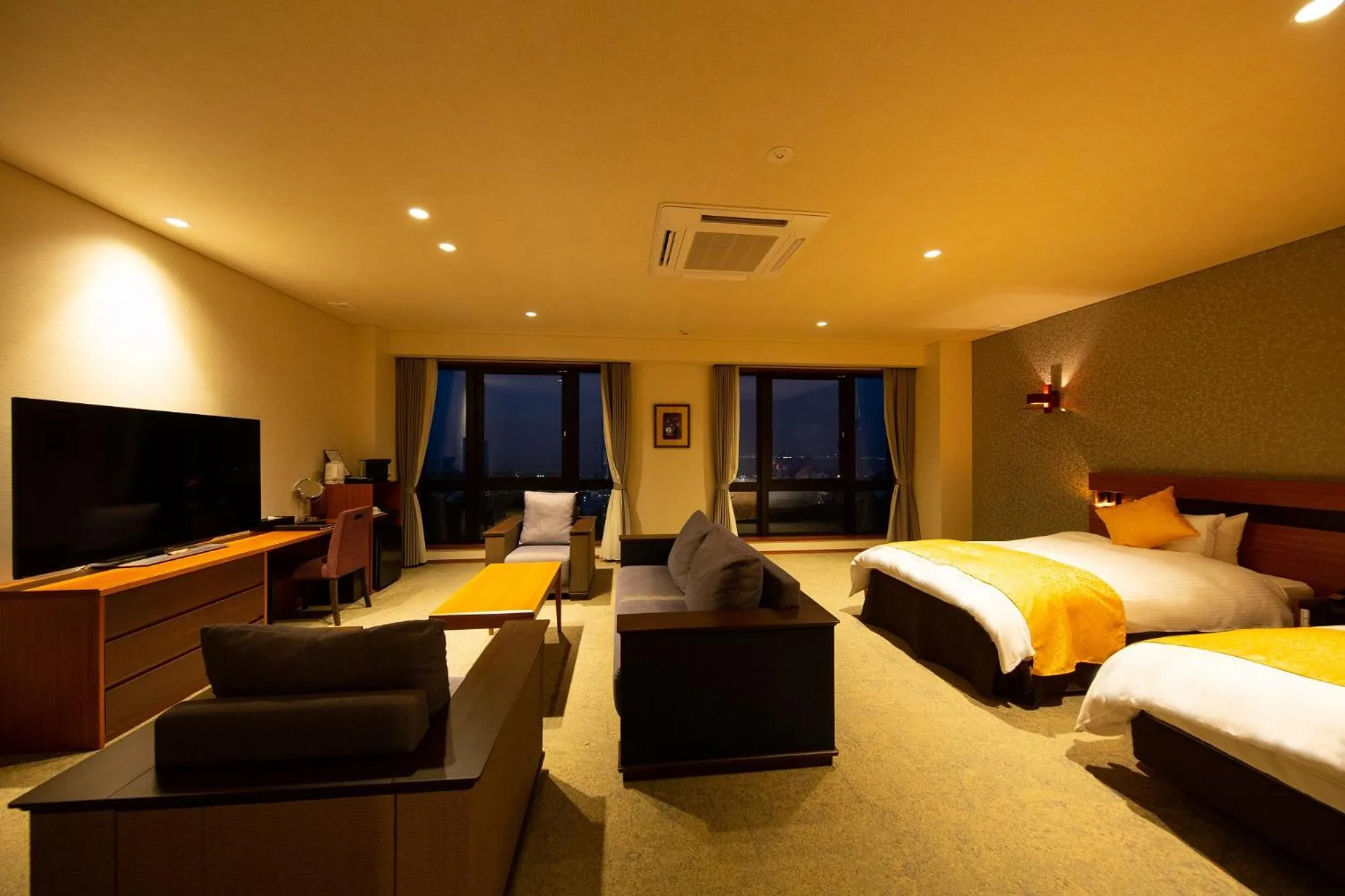 Bed in Akarinoyado Togetsu