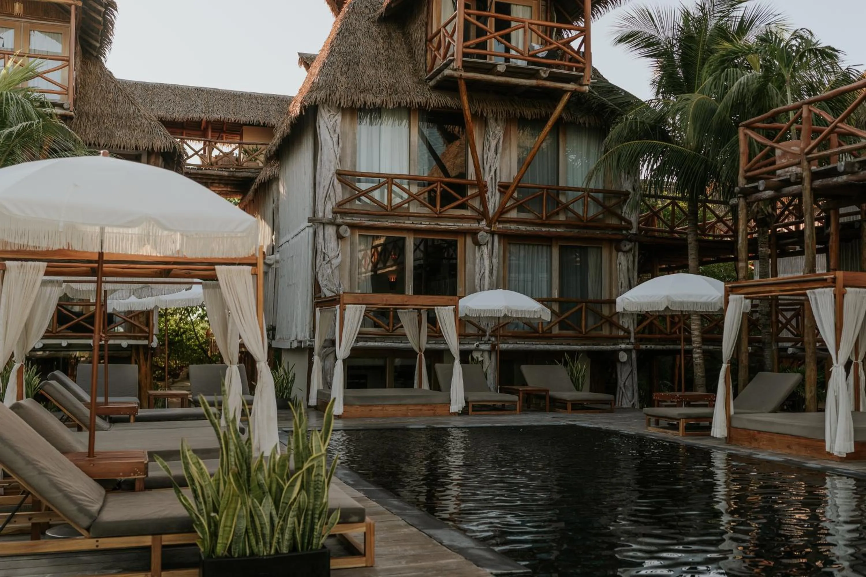 Swimming pool in Aldea Kuká, Luxury Eco Boutique Hotel