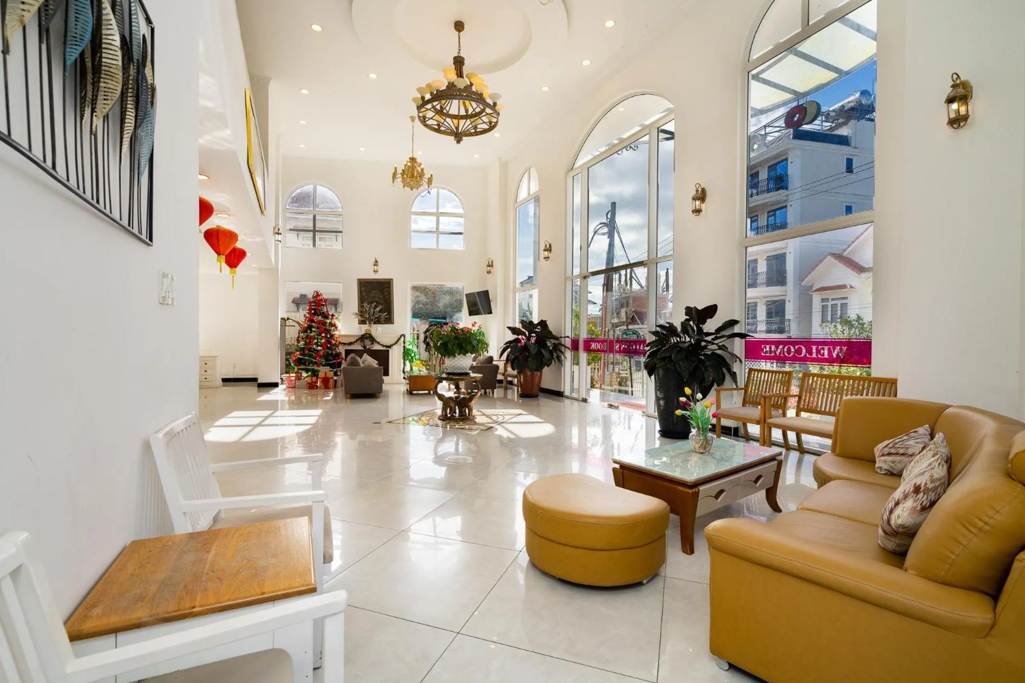 Lobby or reception in Saigon's Book Da Lat Hotel