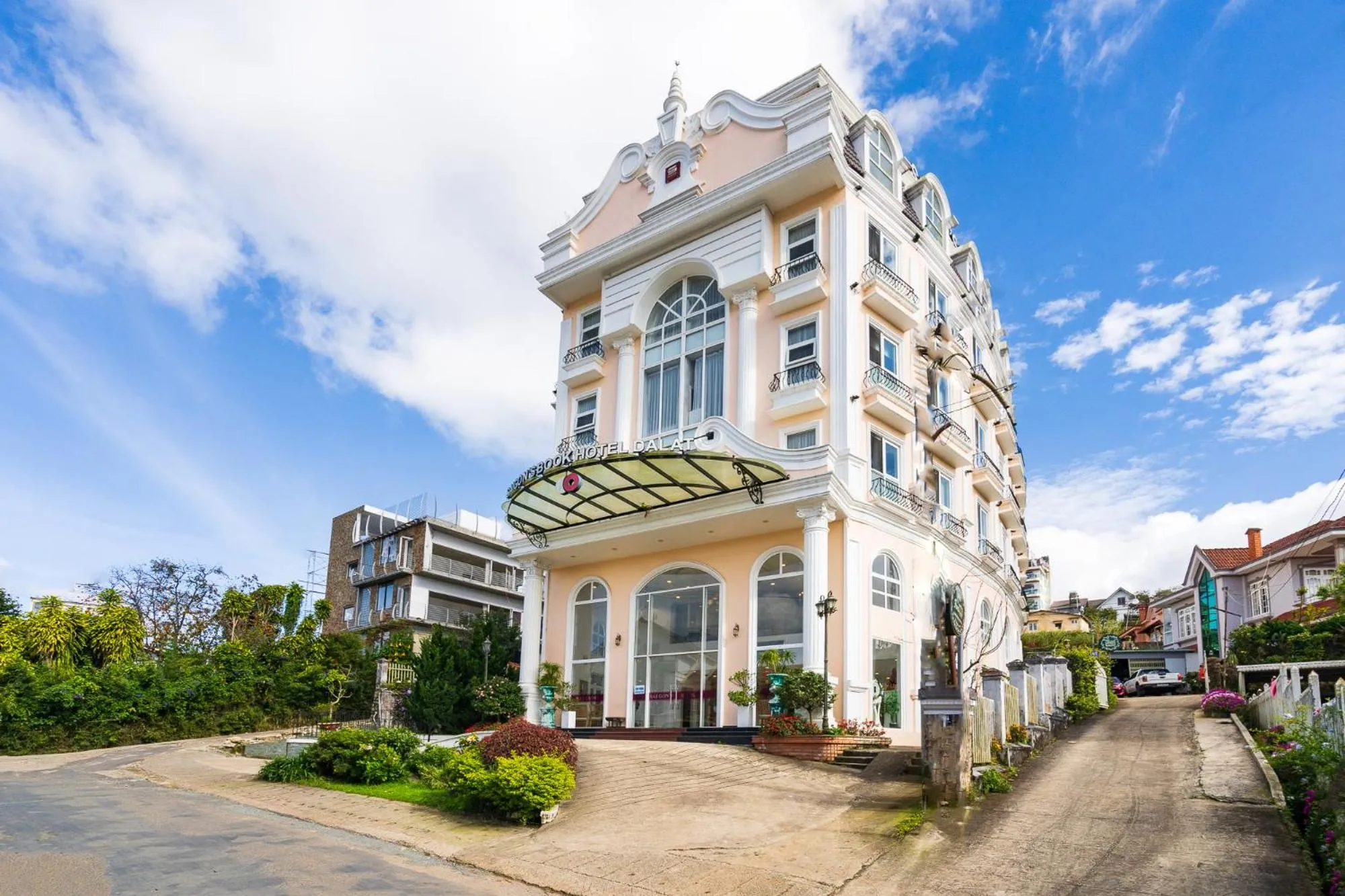 Property building in Saigon's Book Da Lat Hotel