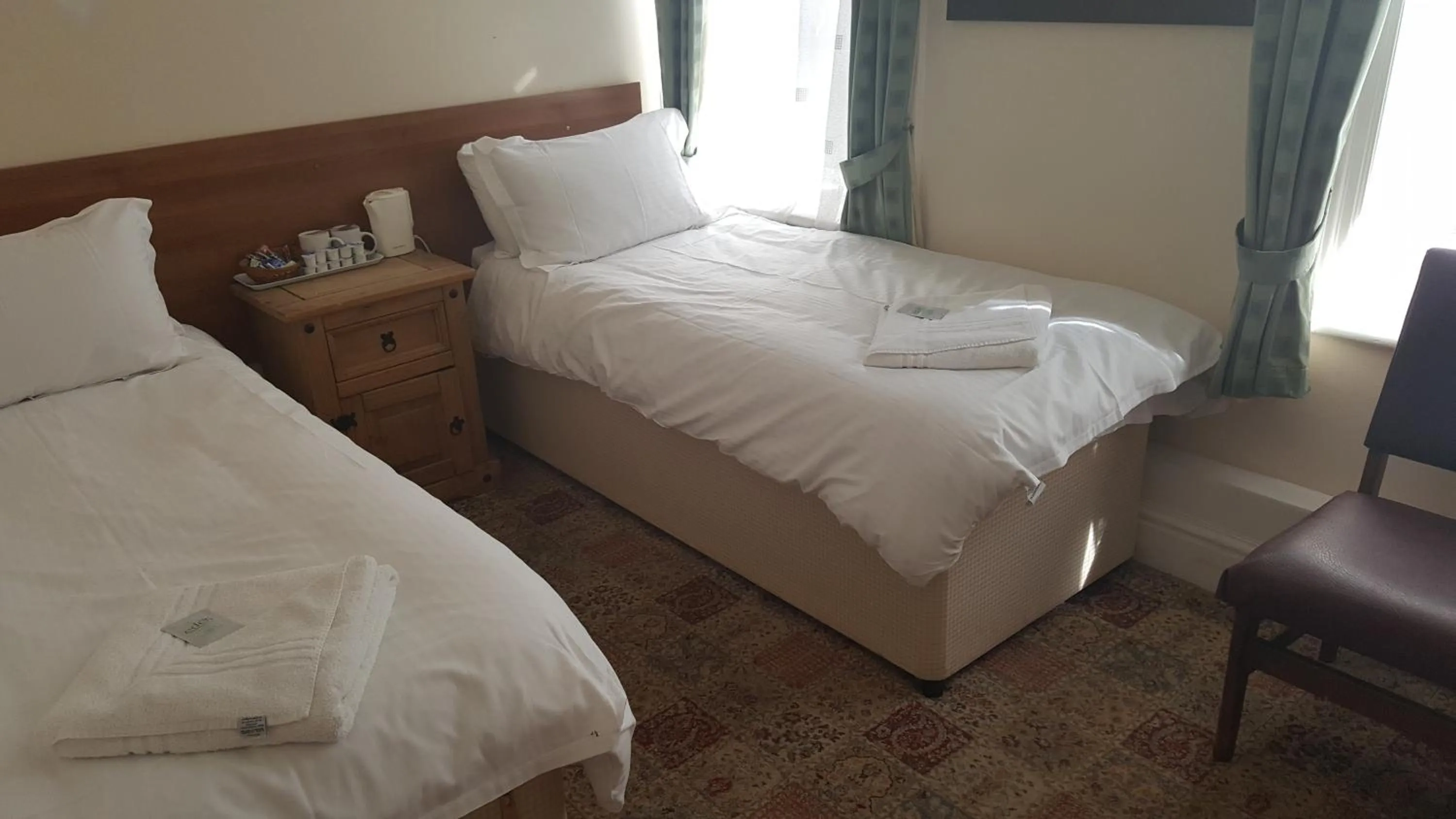 Bed in Fairhaven Hotel