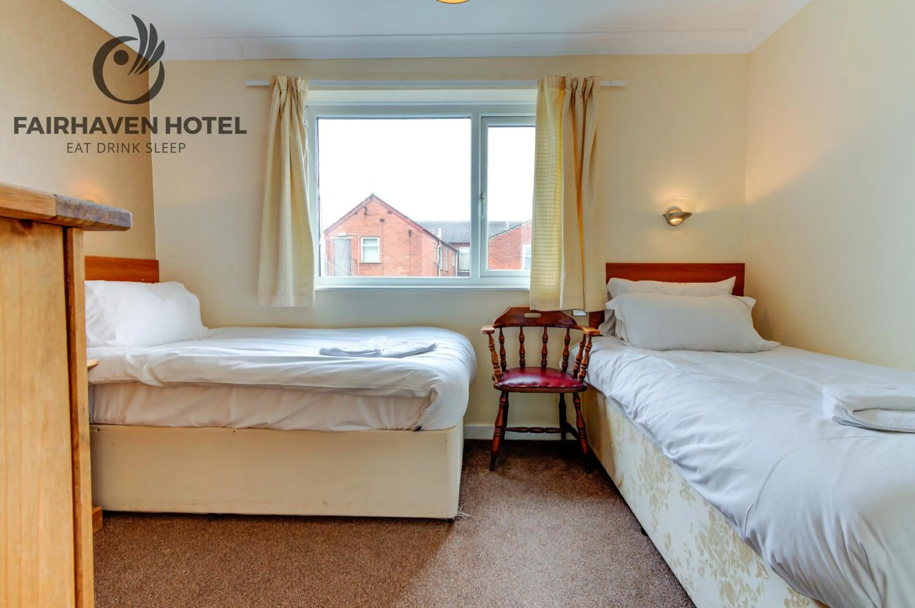 Bed in Fairhaven Hotel