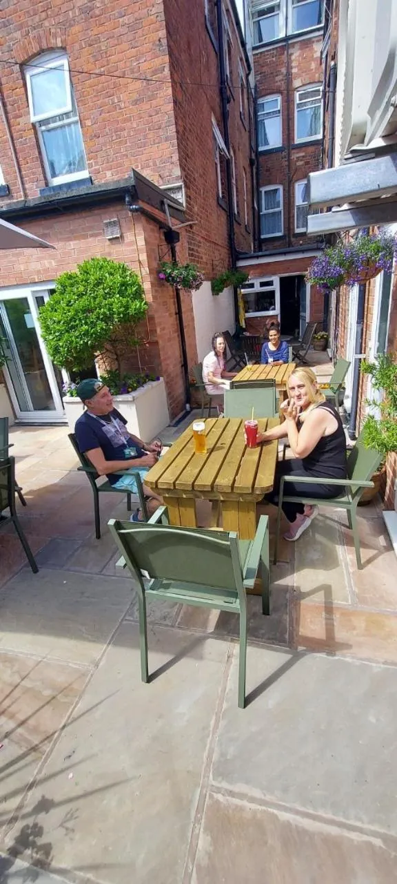 Patio in Fairhaven Hotel