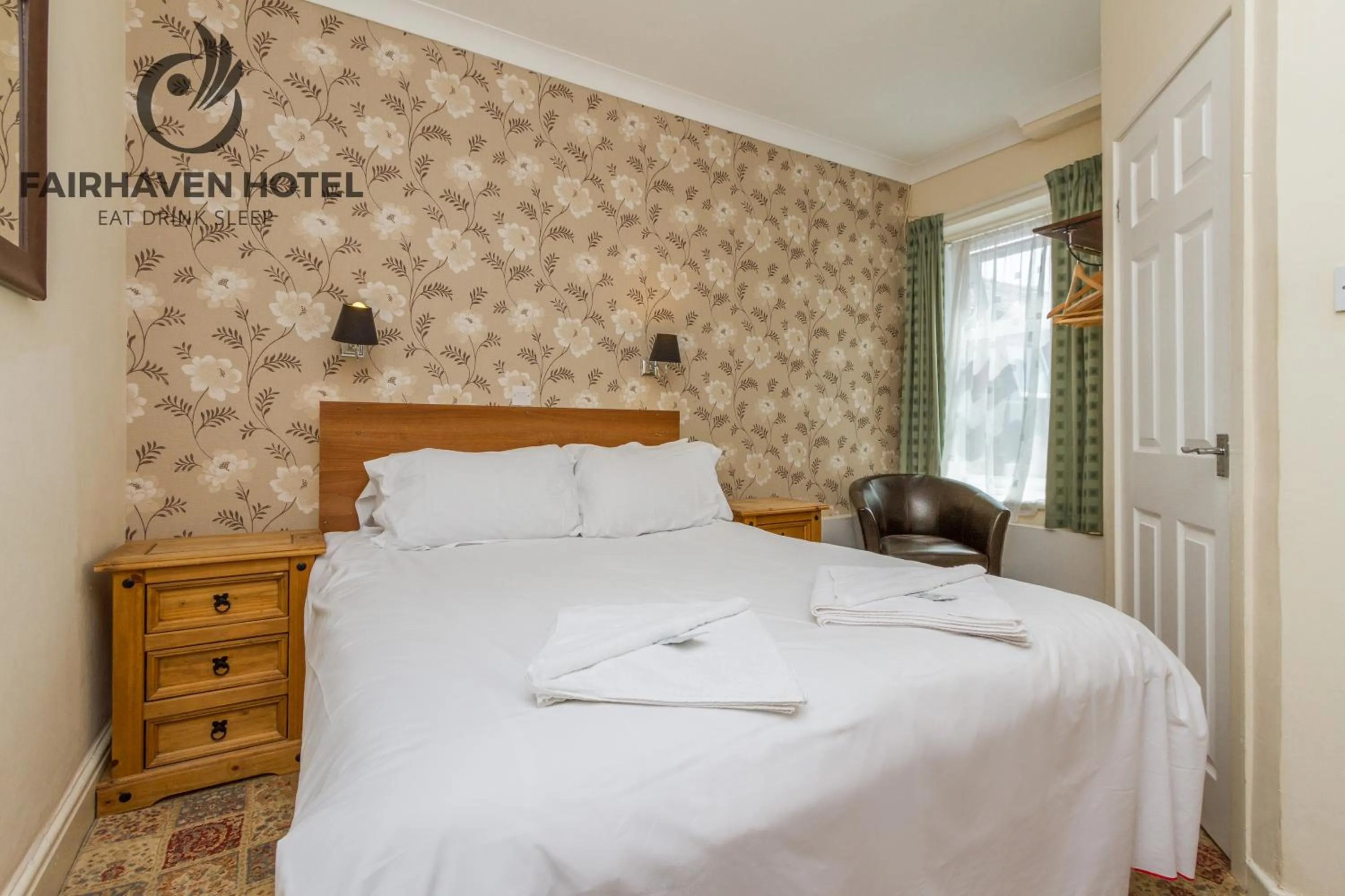 Bed in Fairhaven Hotel