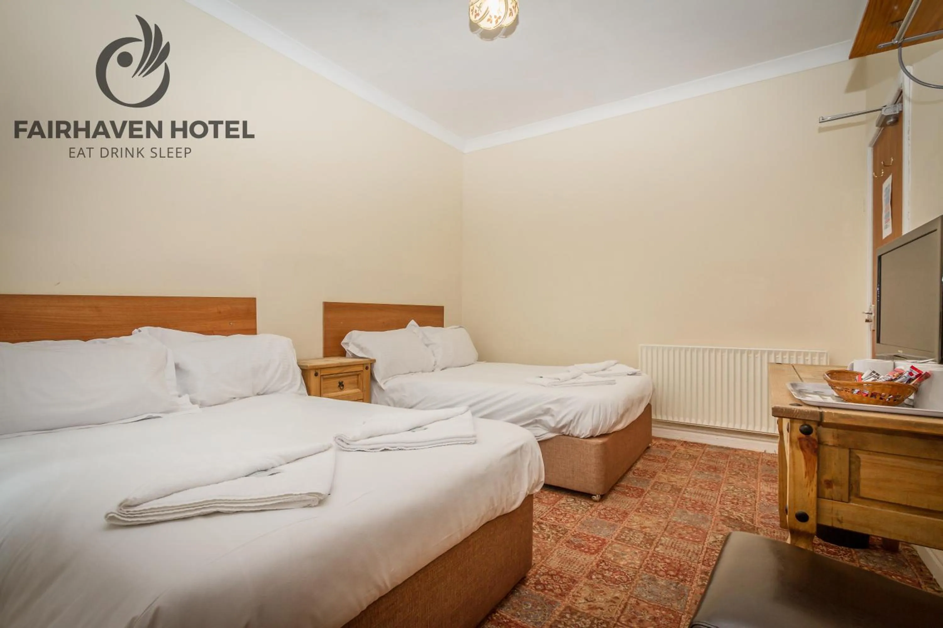 Bed in Fairhaven Hotel