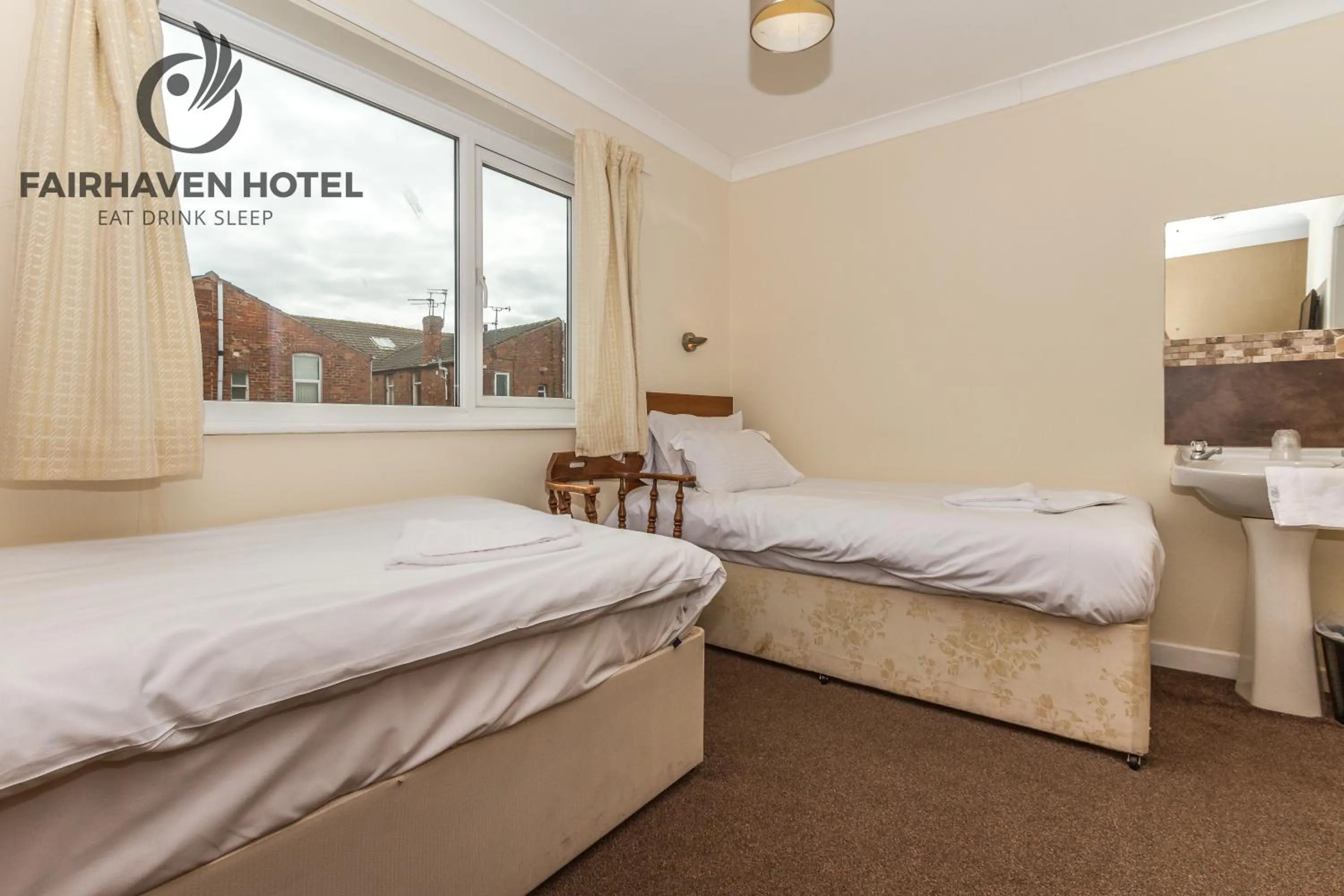 Bed in Fairhaven Hotel