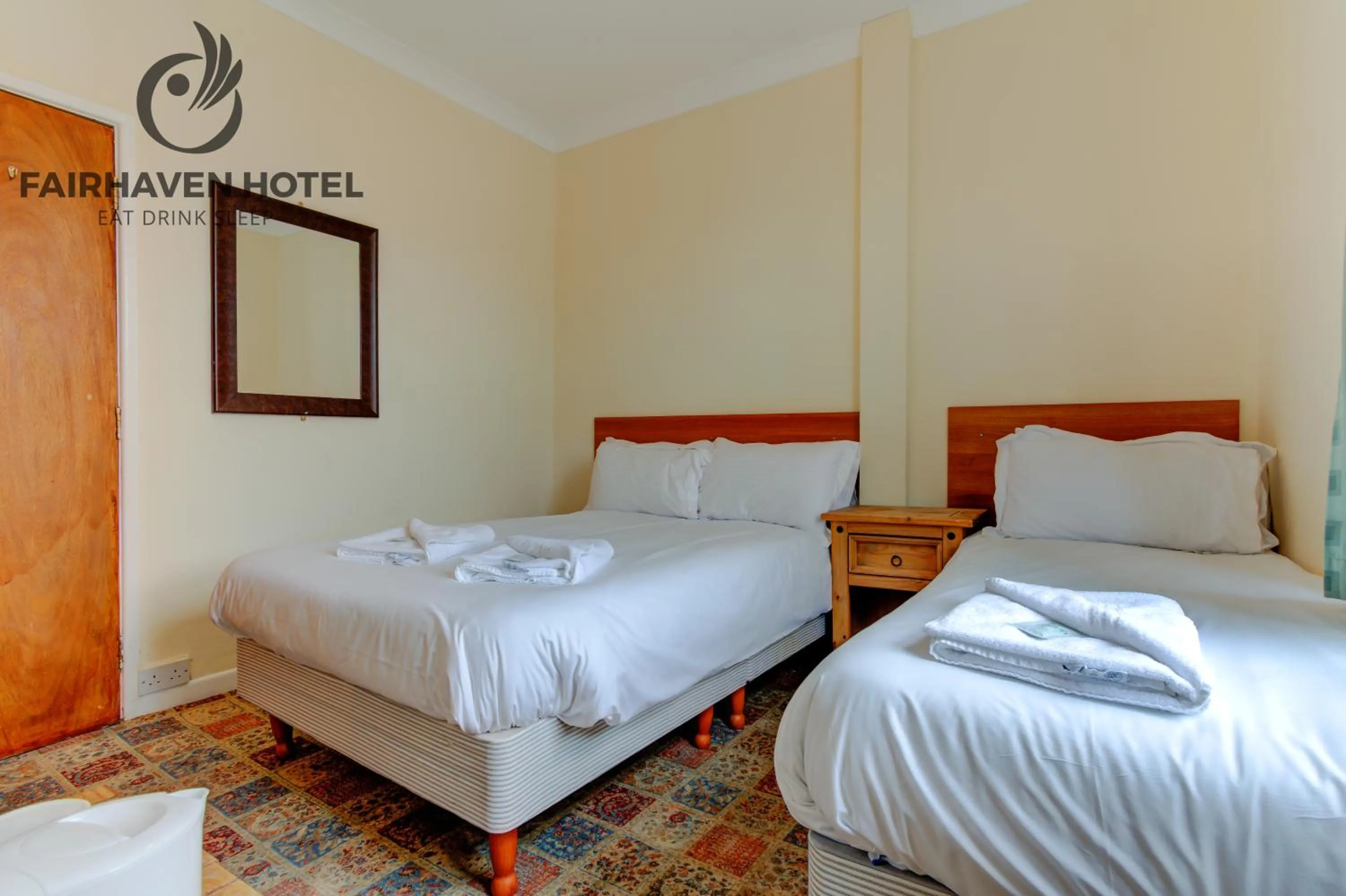 Bed in Fairhaven Hotel