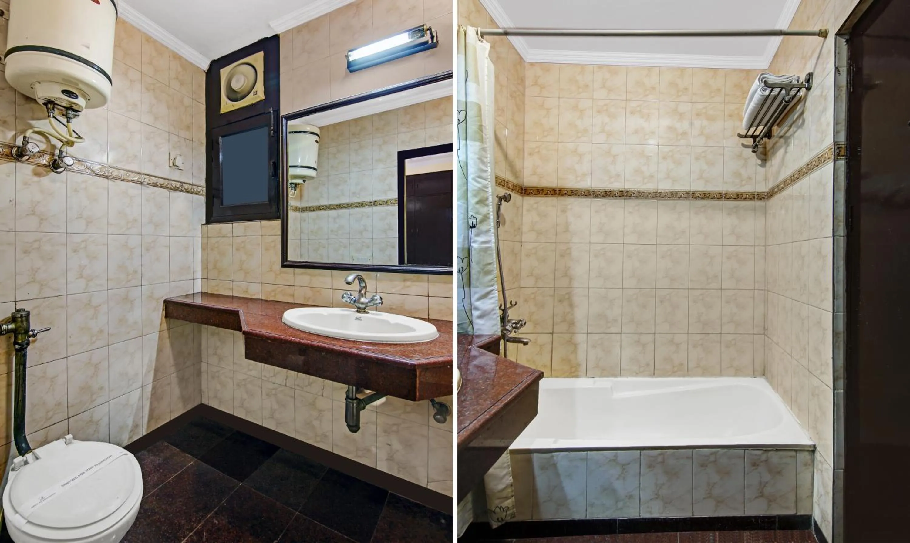 Toilet in Itsy Hotels Arien International