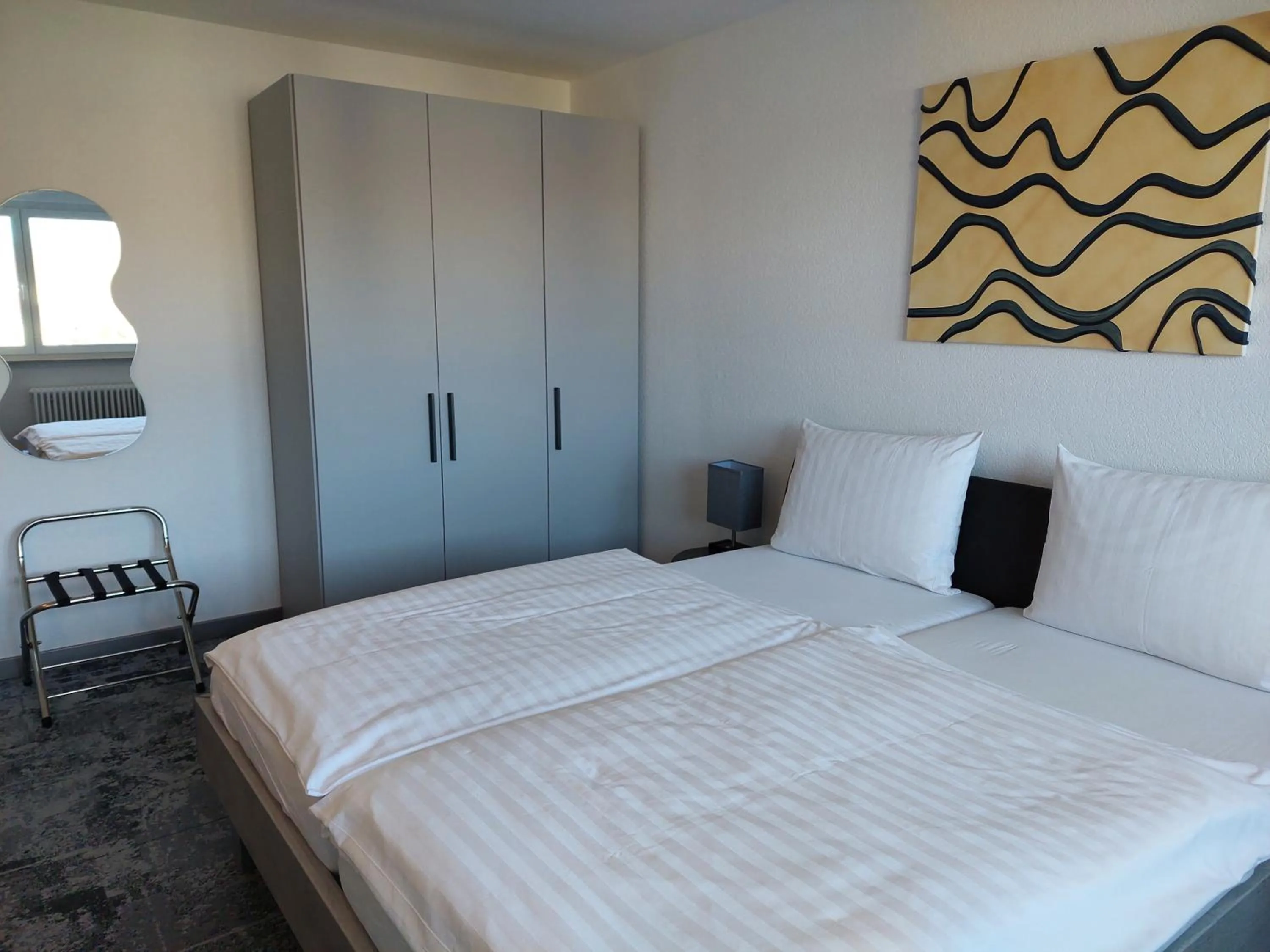 Bed in Hotel Stadt Gernsbach