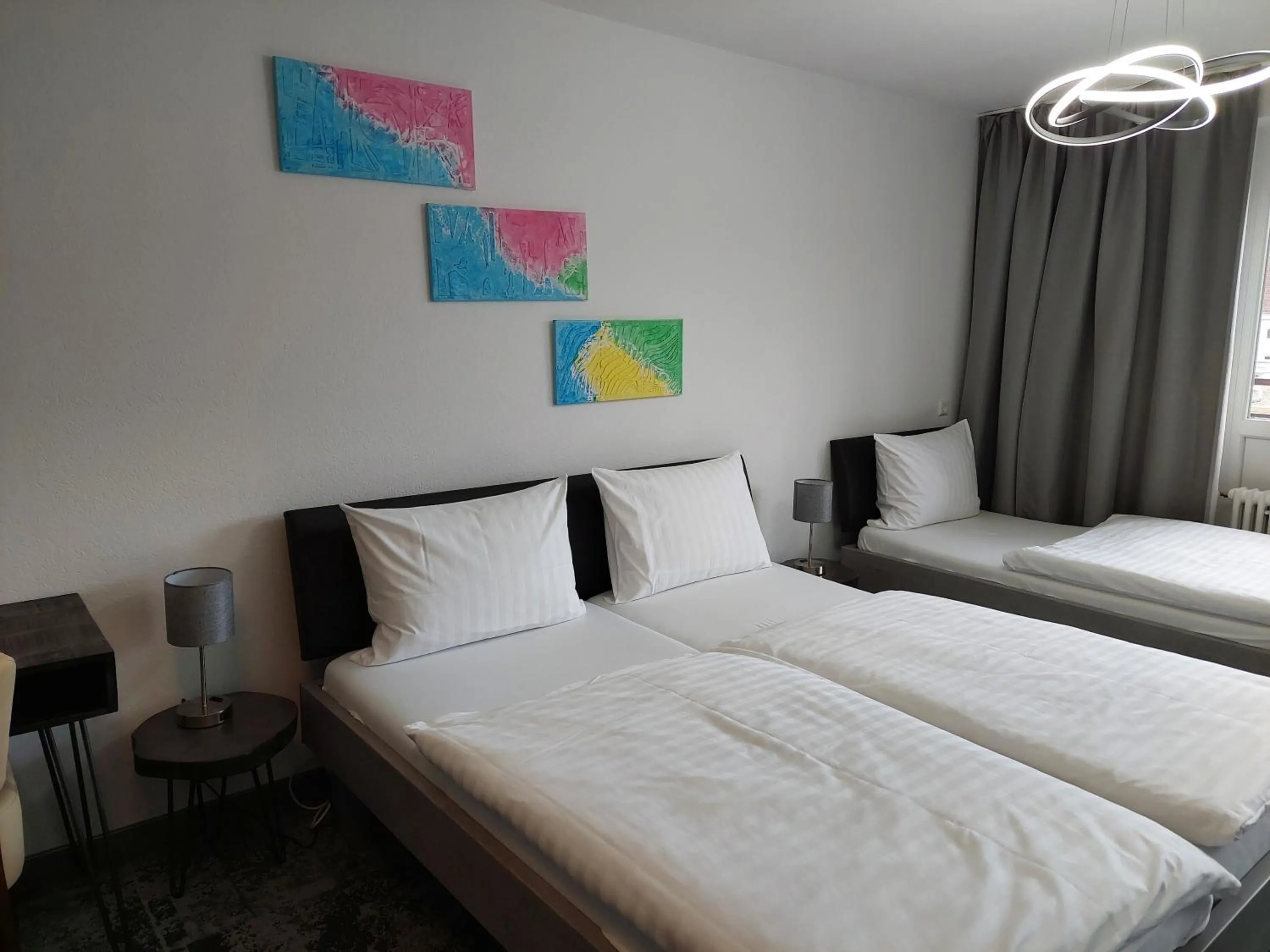 Bed in Hotel Stadt Gernsbach