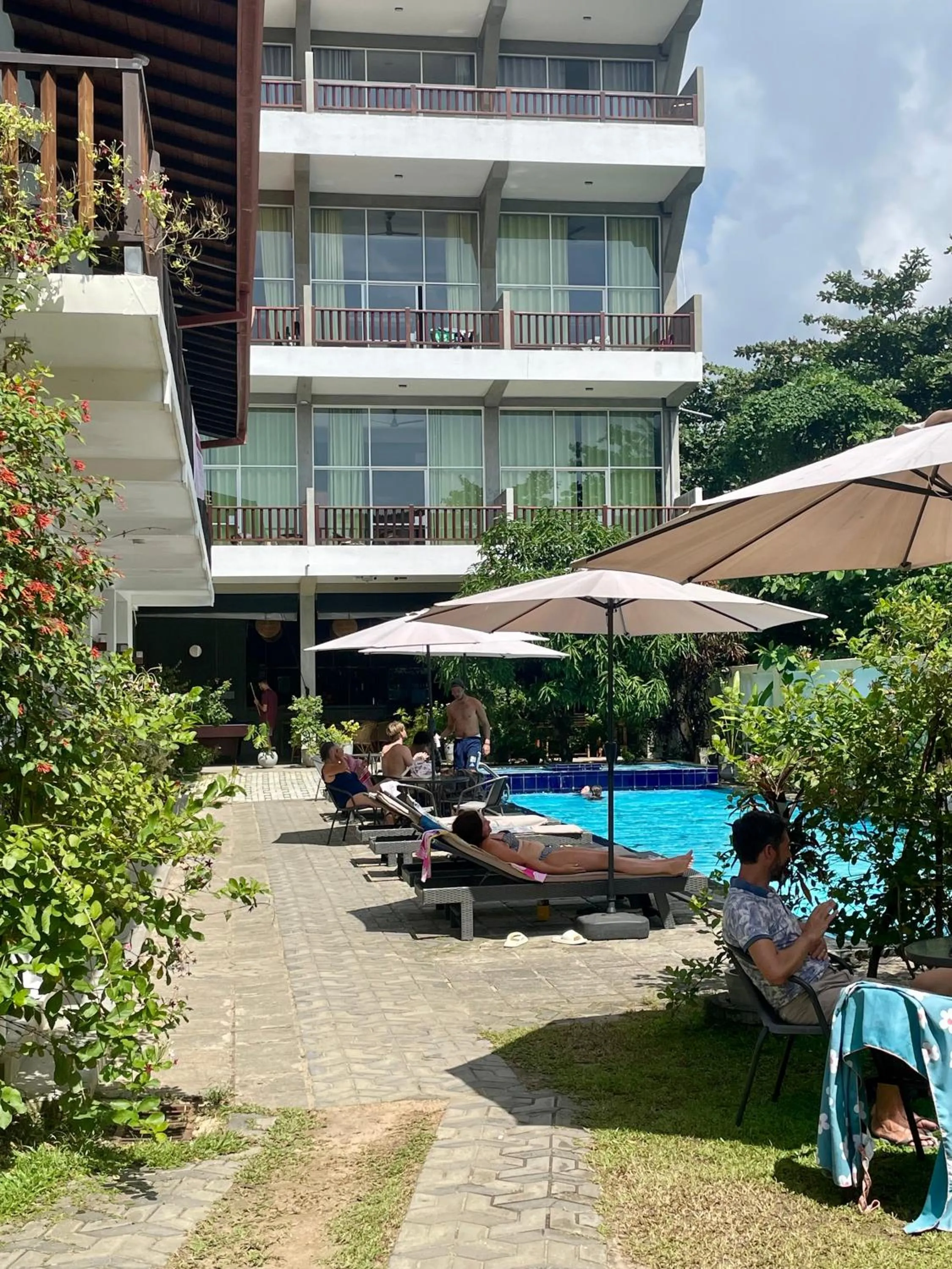 Swimming pool in Casa Samaya Weligama - formerly Chill Bay
