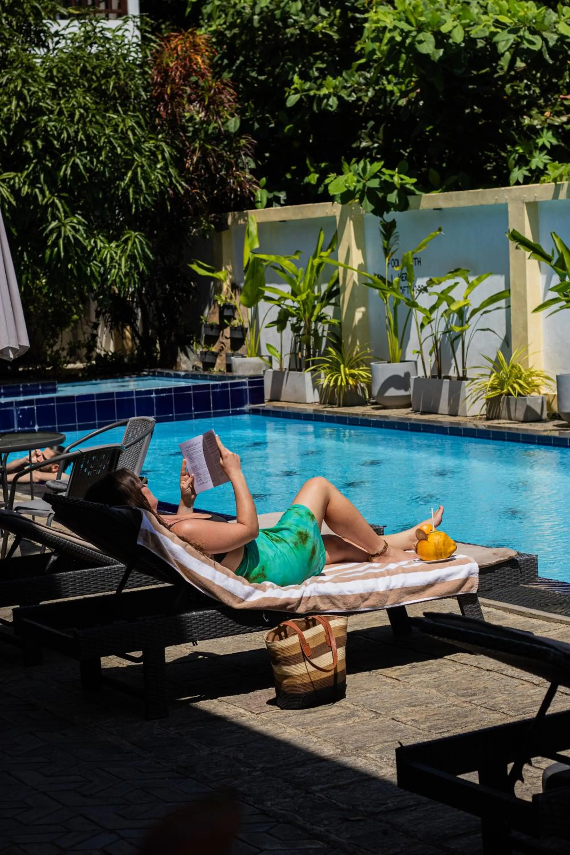 Swimming pool in Casa Samaya Weligama - formerly Chill Bay