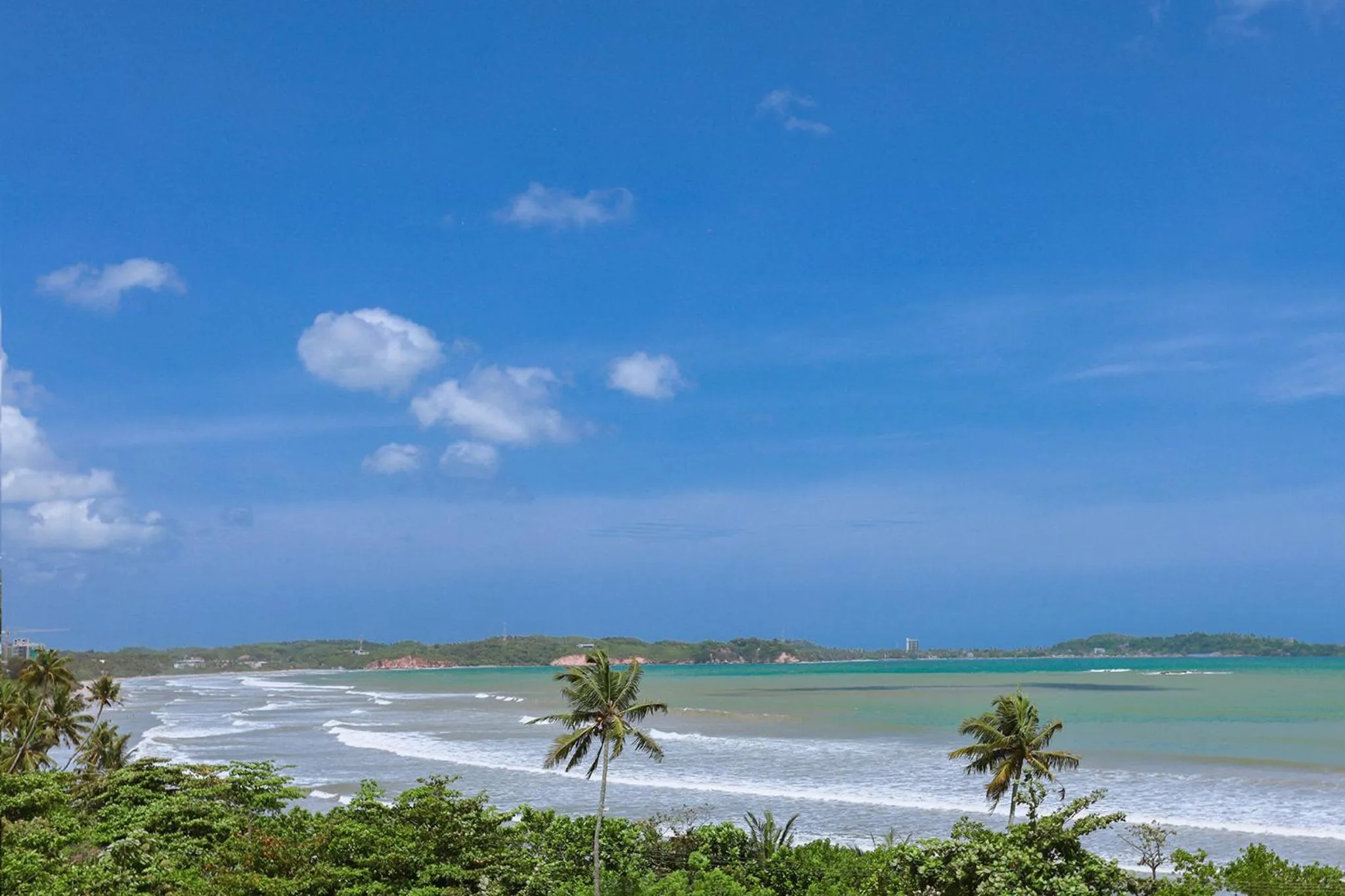 Natural landscape in Chill Bay Weligama