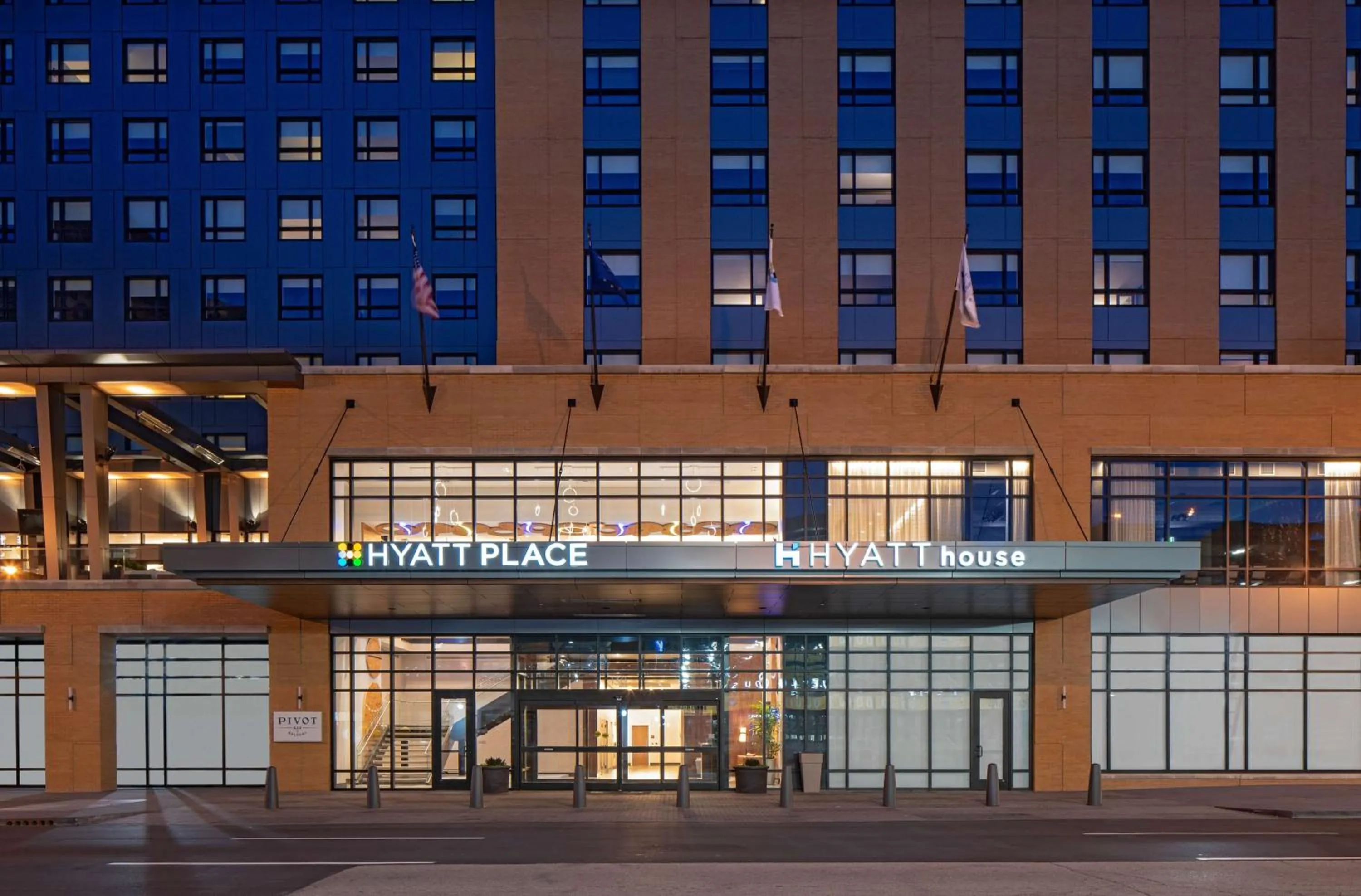 Property building in Hyatt Place Indianapolis Downtown