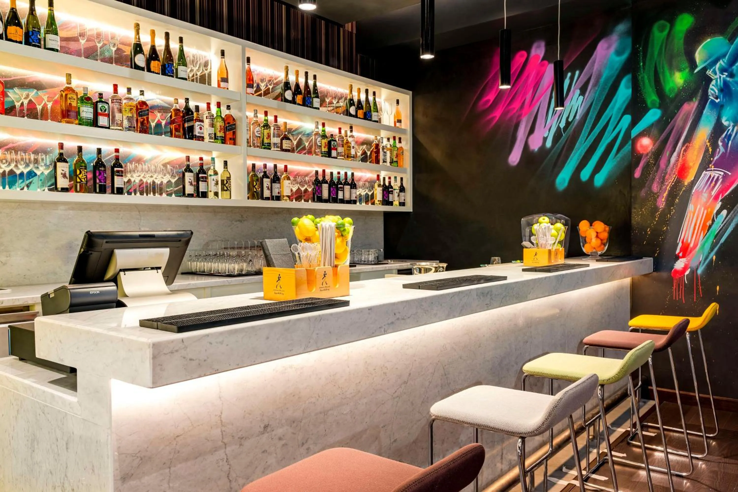 Lounge or bar in Hyatt Place Dubai Wasl District