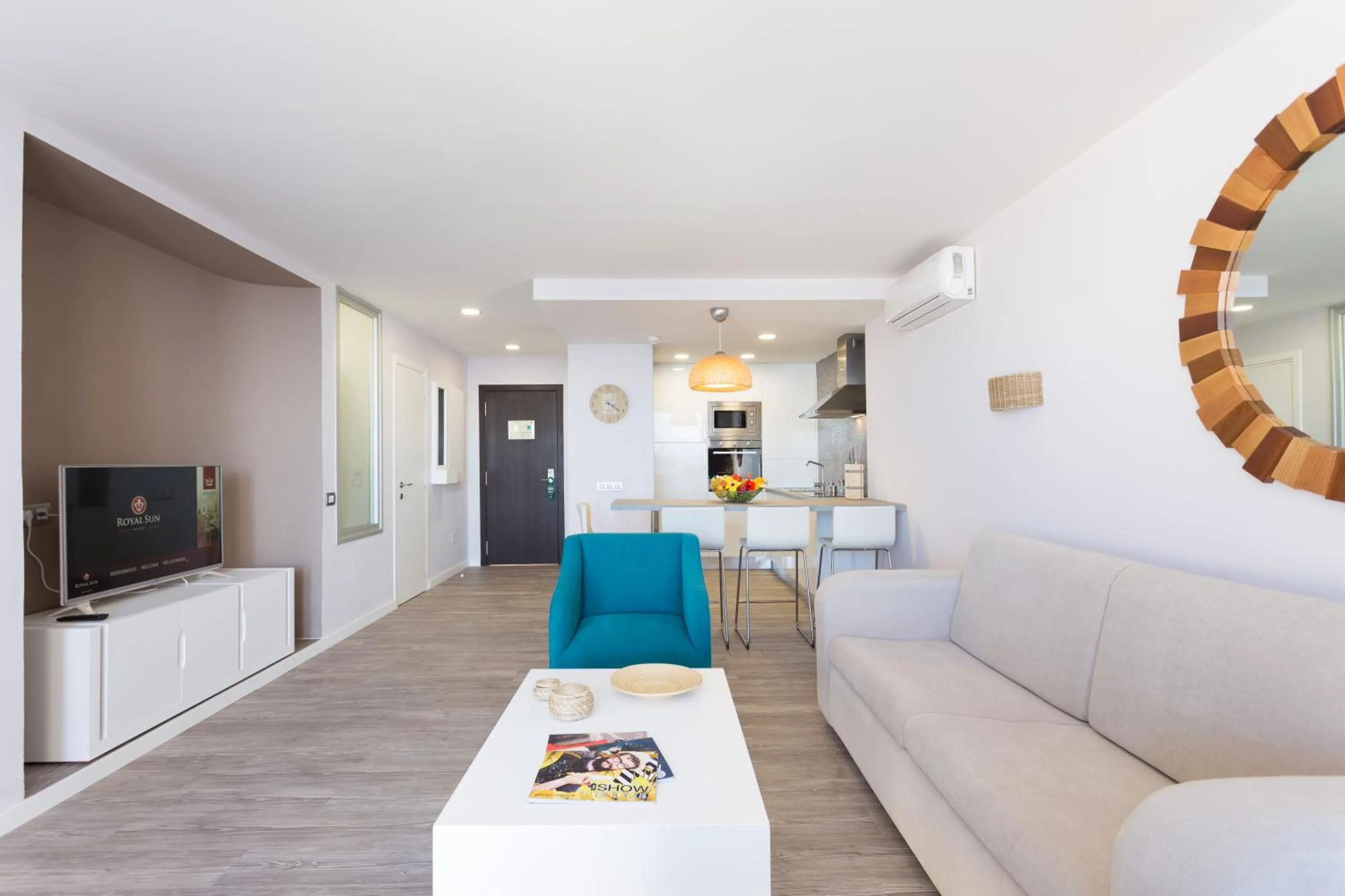 Living room in Royal Sun Resort