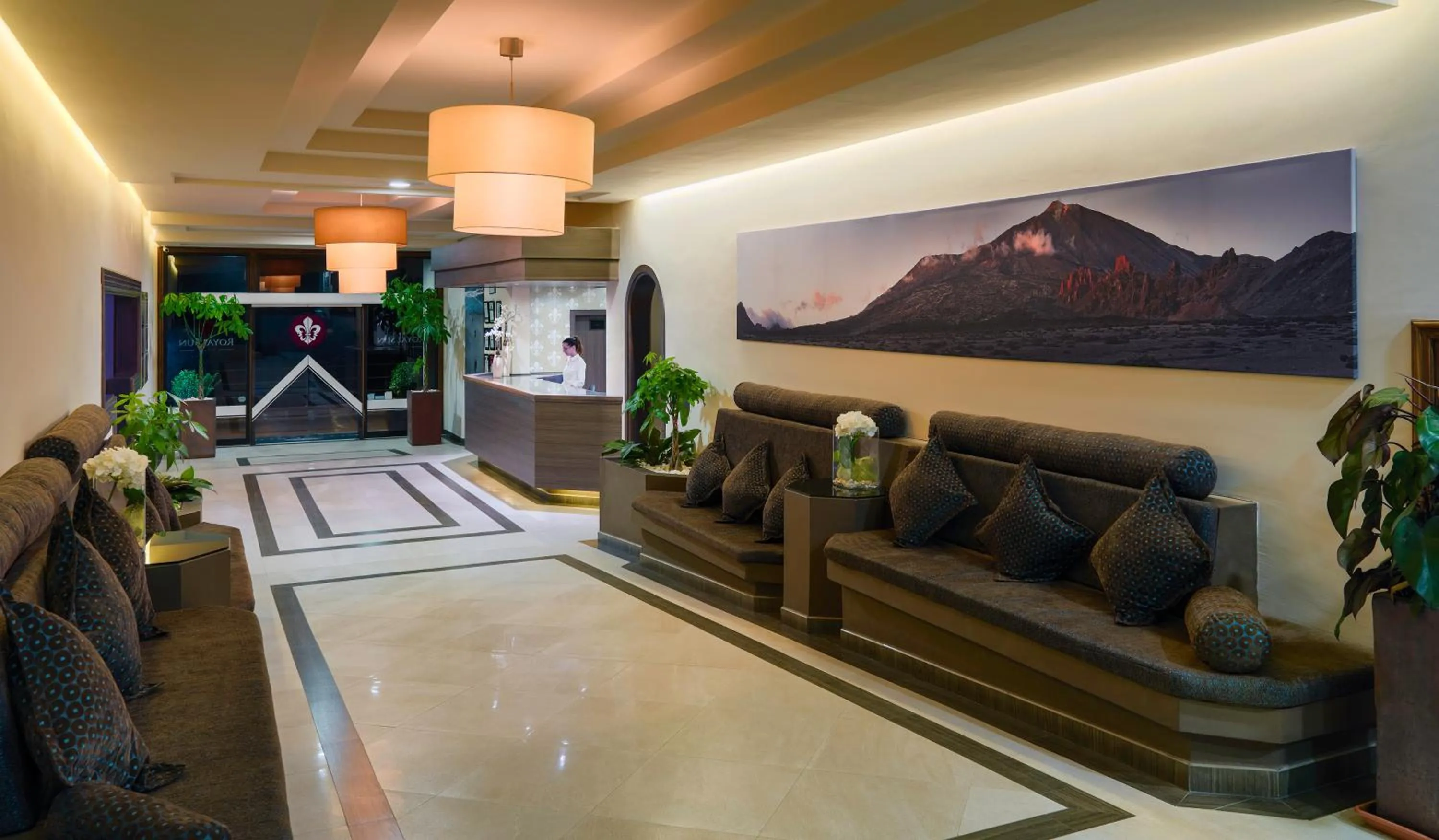 Lobby or reception in Royal Sun Resort
