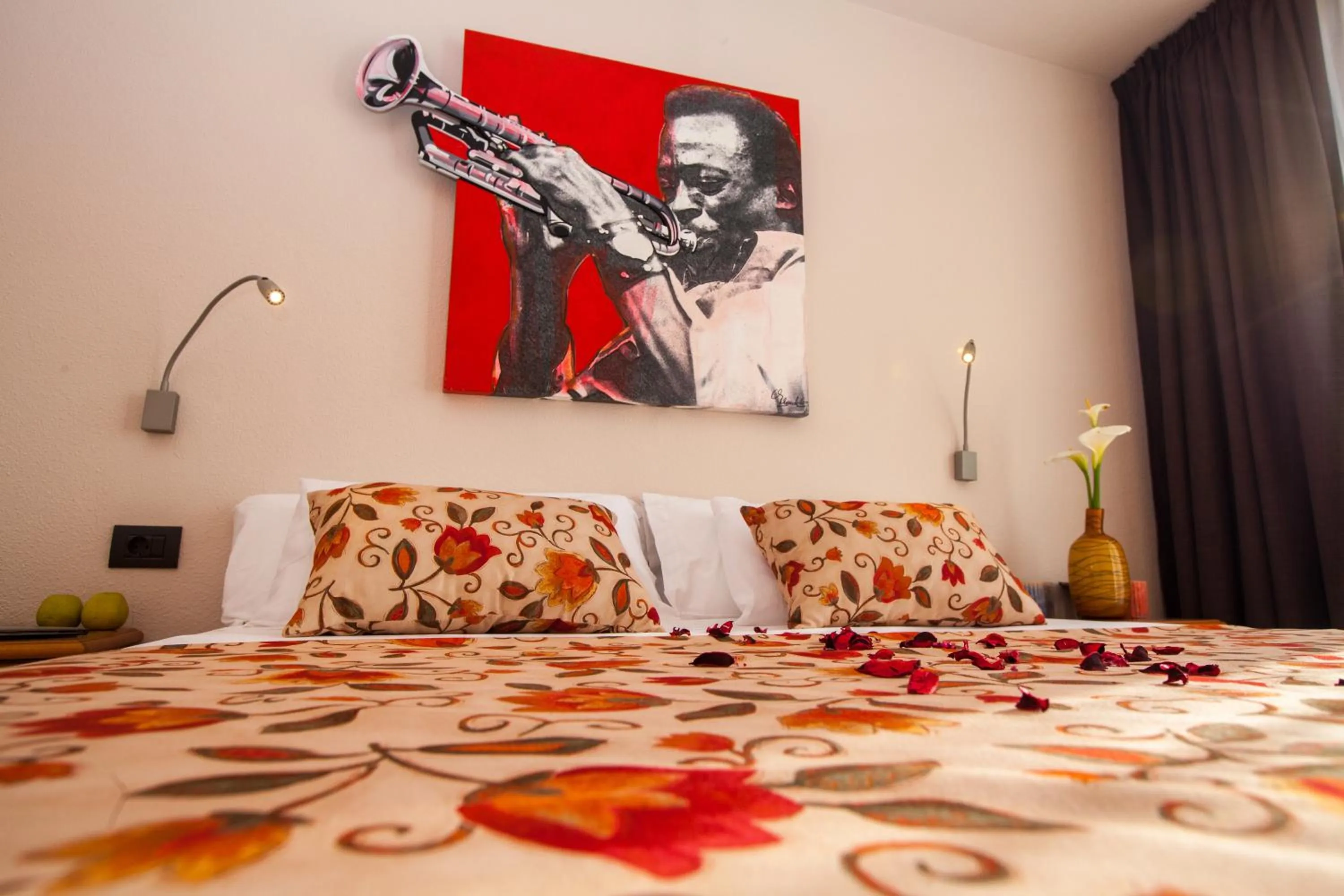 Bed in Royal Sun Resort