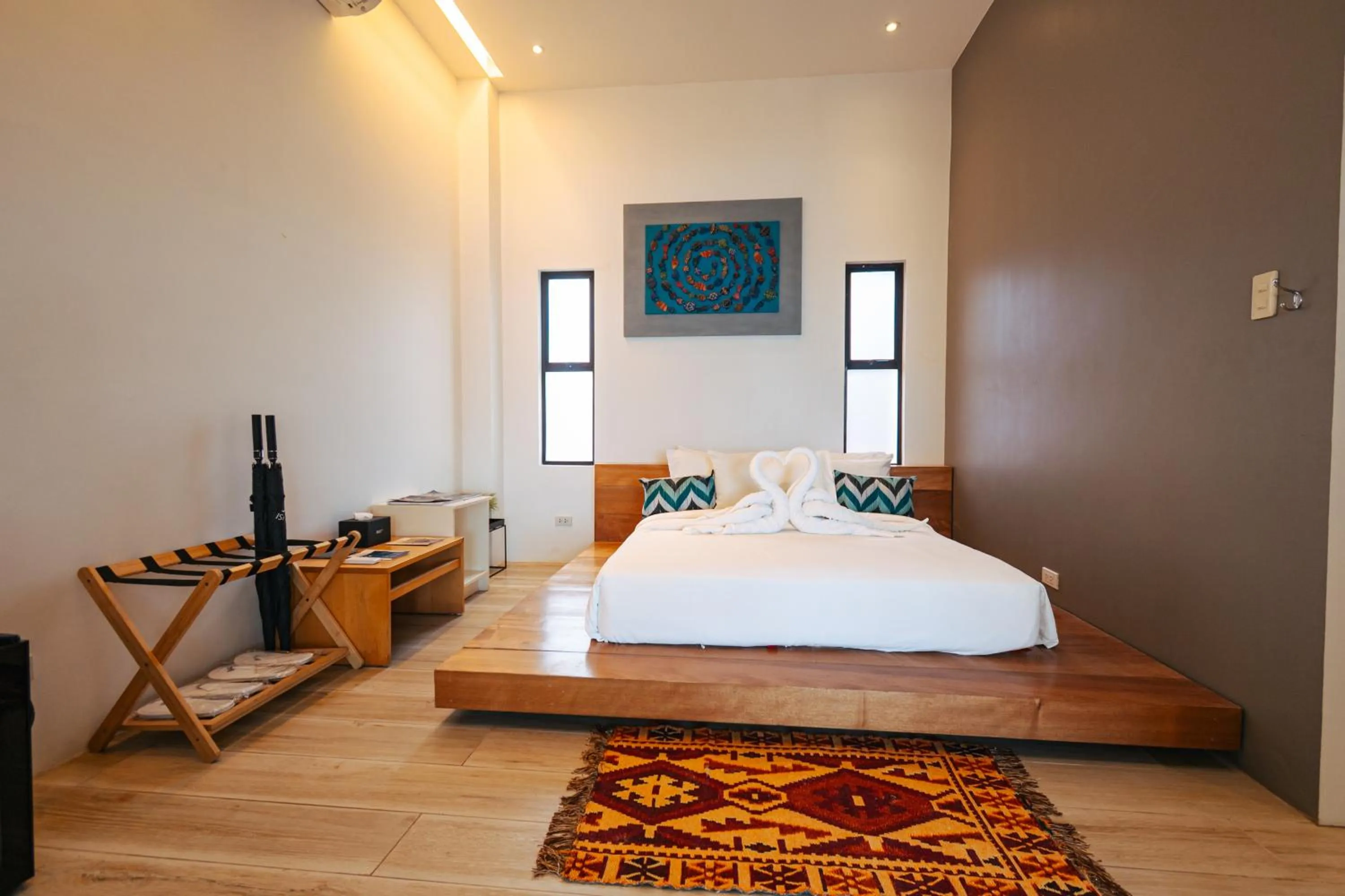 Bed in Nacpan Beach Glamping Managed by H Hospitality Group