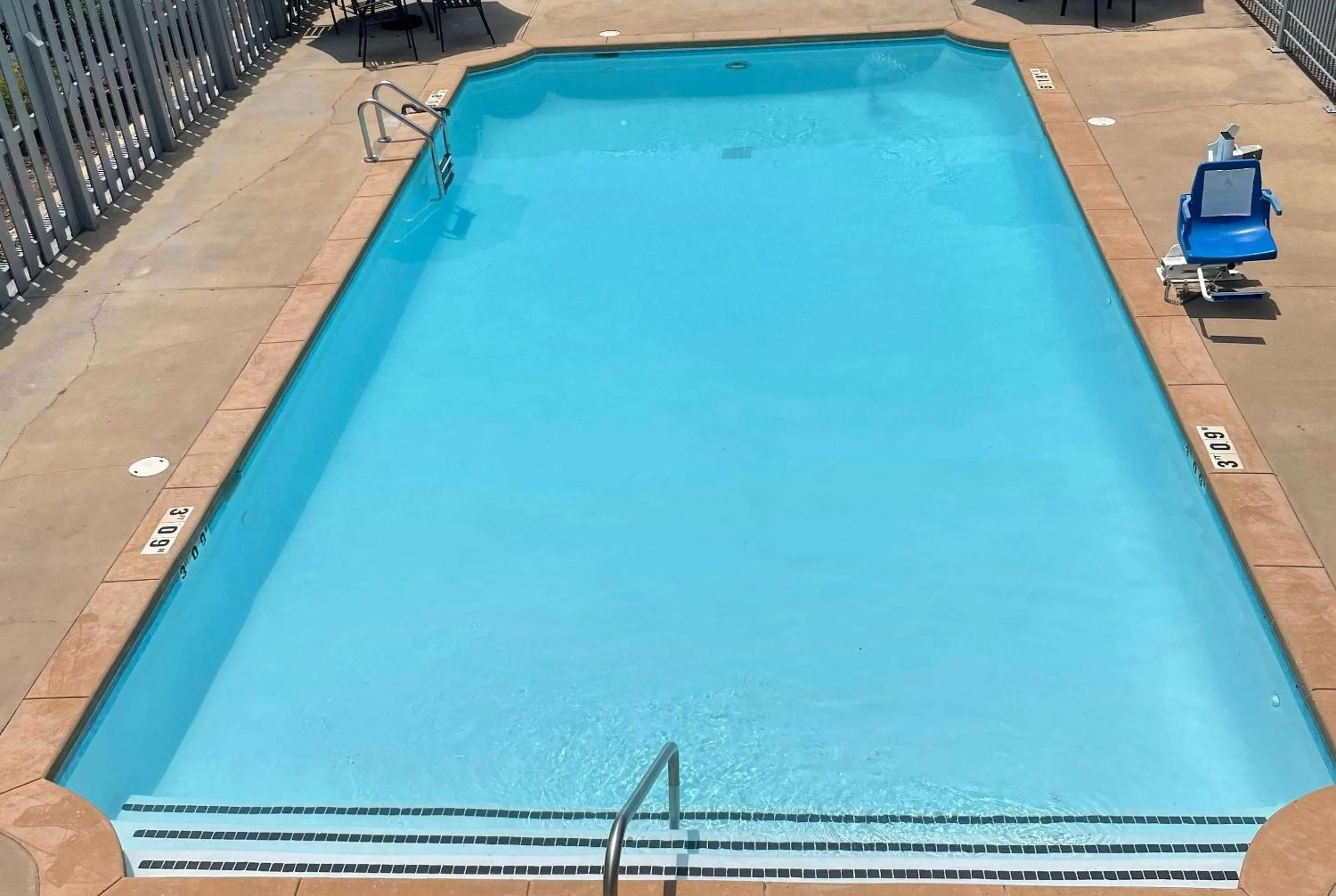 Pool view in Travelodge by Wyndham Tuscaloosa