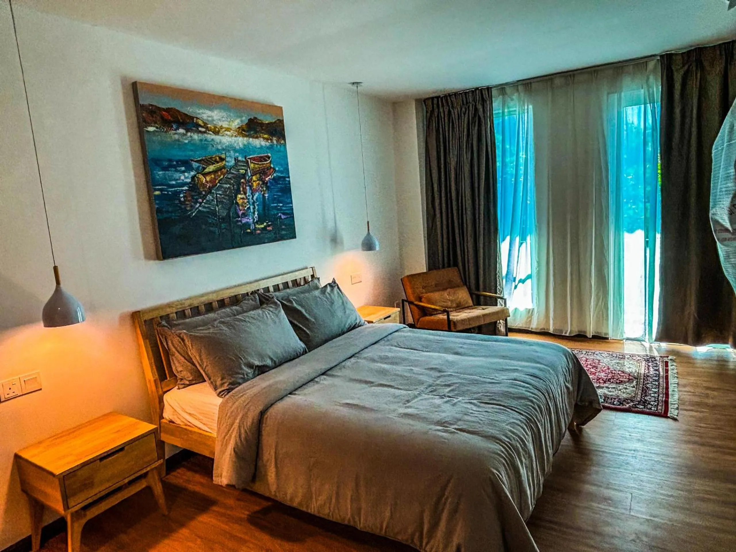 Bed in Arch Studio Cenang