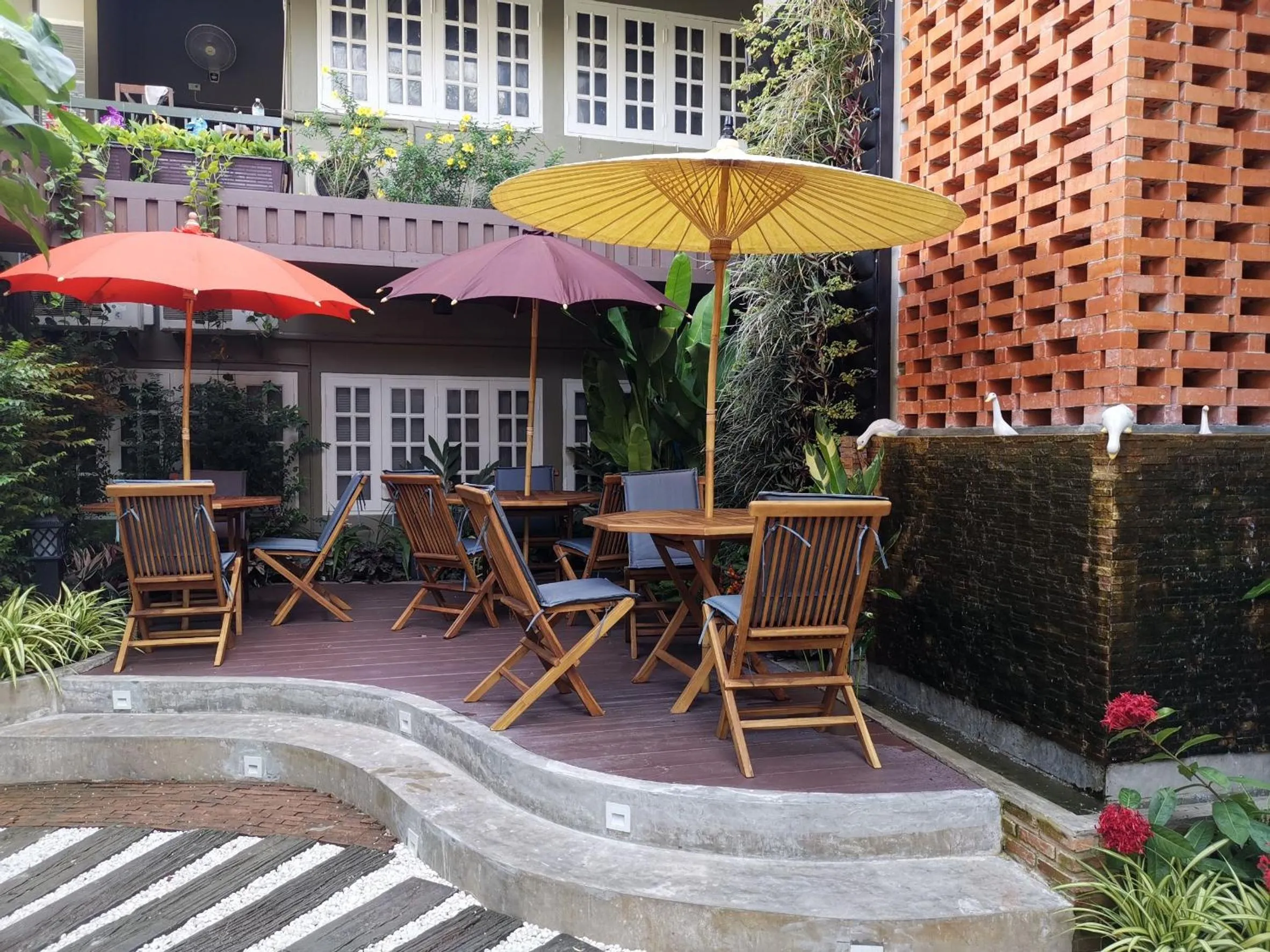 Seating area in Fang Chiang Mai โรงแรมแฟงเชียงใหม่