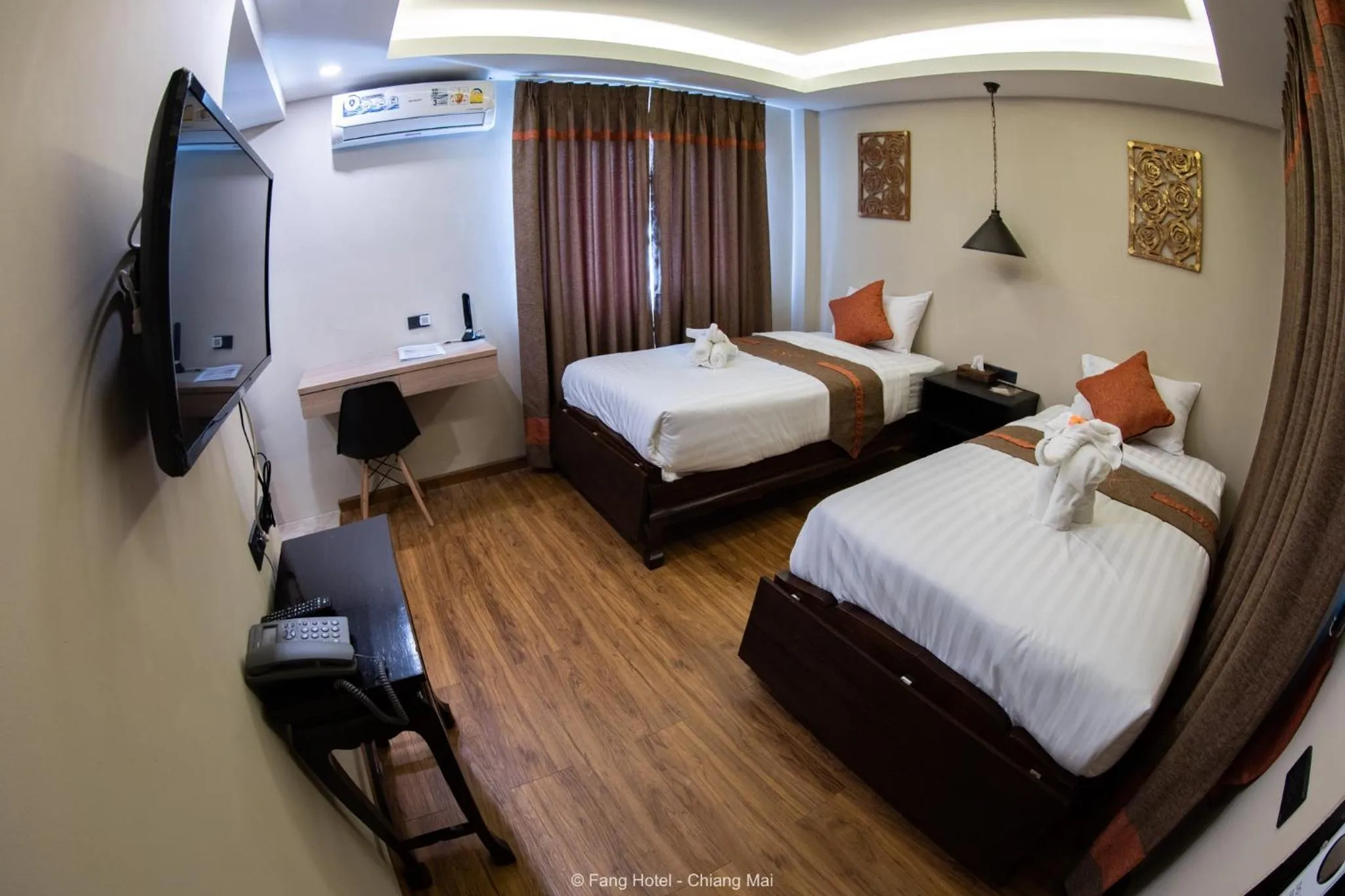 Bed in Fang Chiang Mai โรงแรมแฟงเชียงใหม่