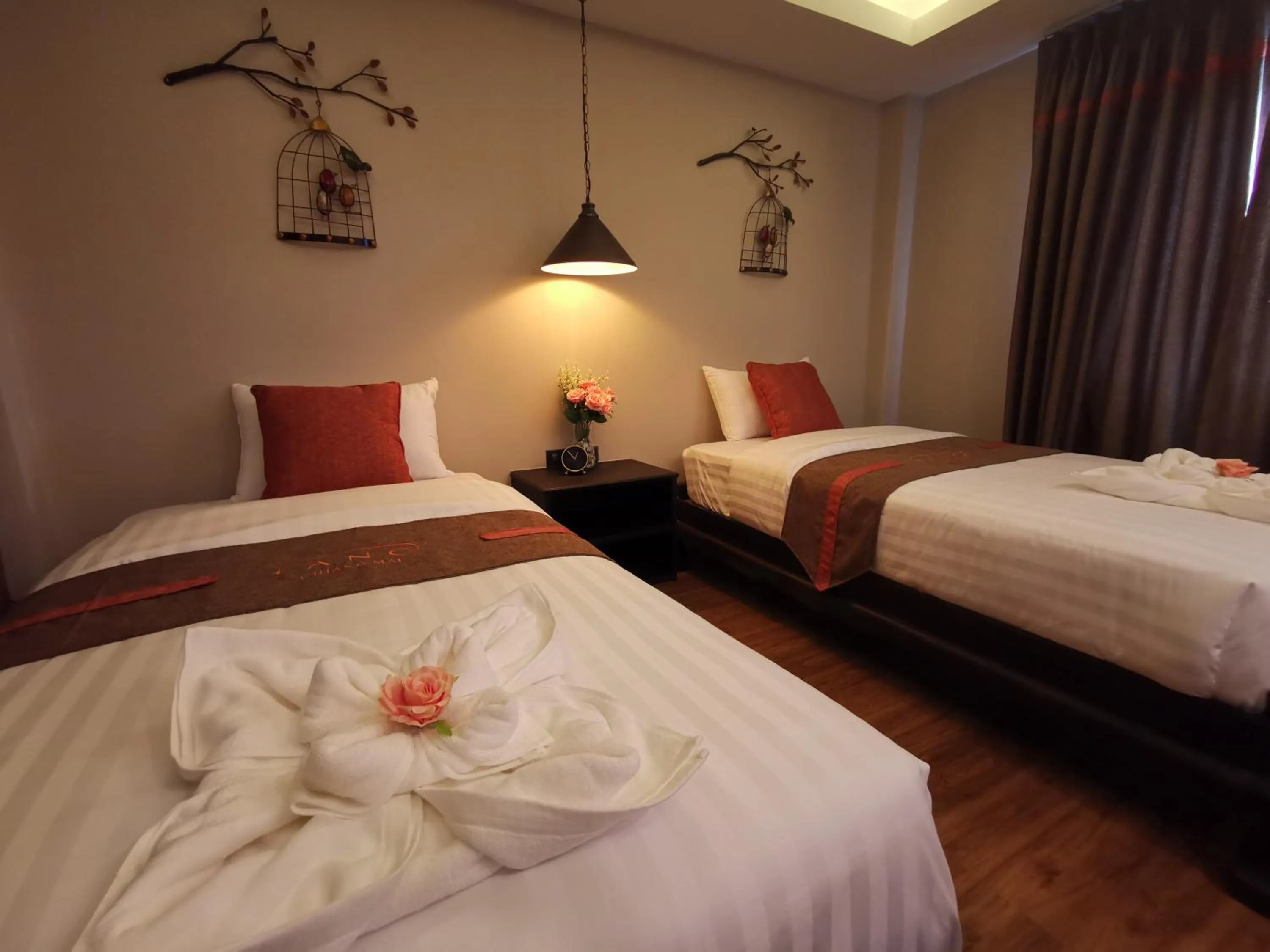Bed in Fang Chiang Mai โรงแรมแฟงเชียงใหม่