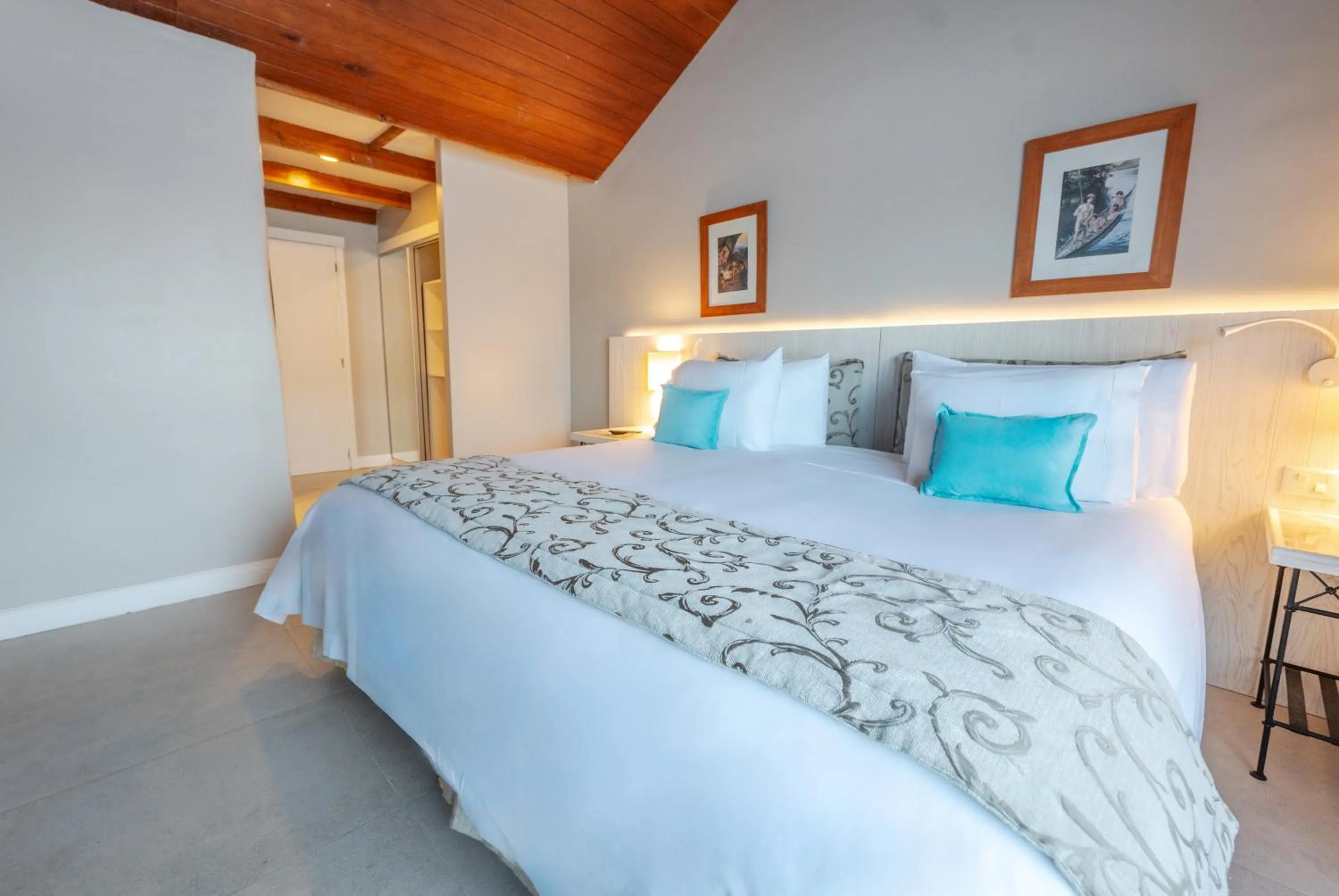 Bed in Tolkeyen Ushuaia Hotel