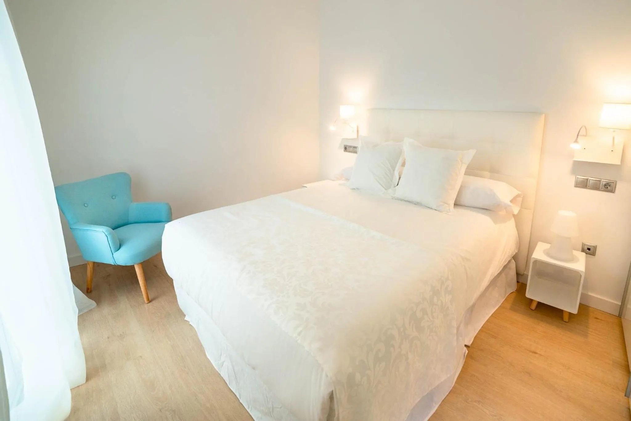 Bedroom, Bed in Palacio del Agua Apartamentos