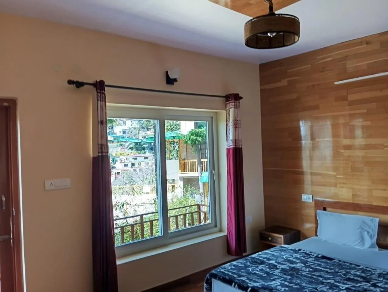 Bed in Khushi Cottage