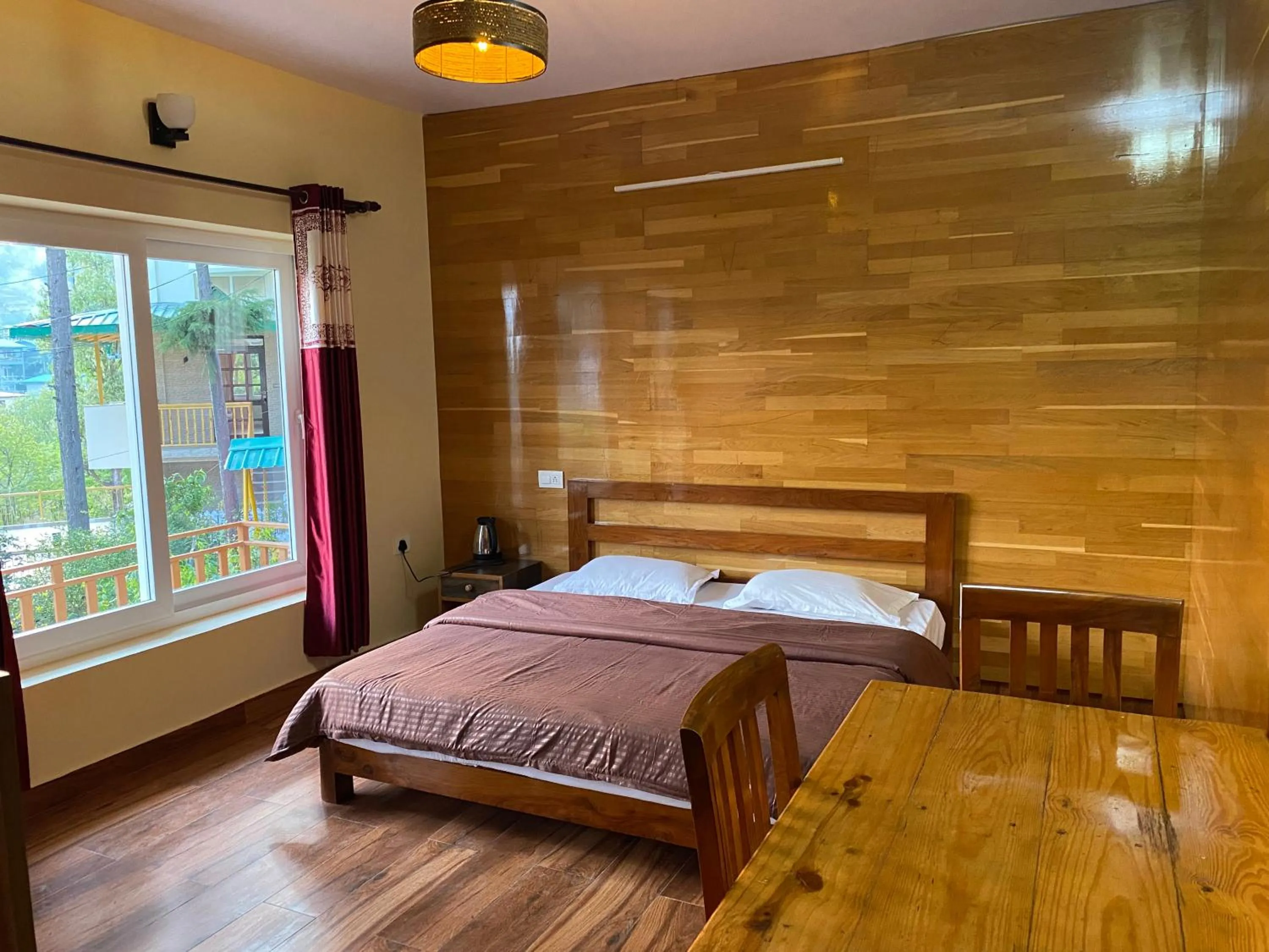 Photo of the whole room, Bed in Khushi Cottage