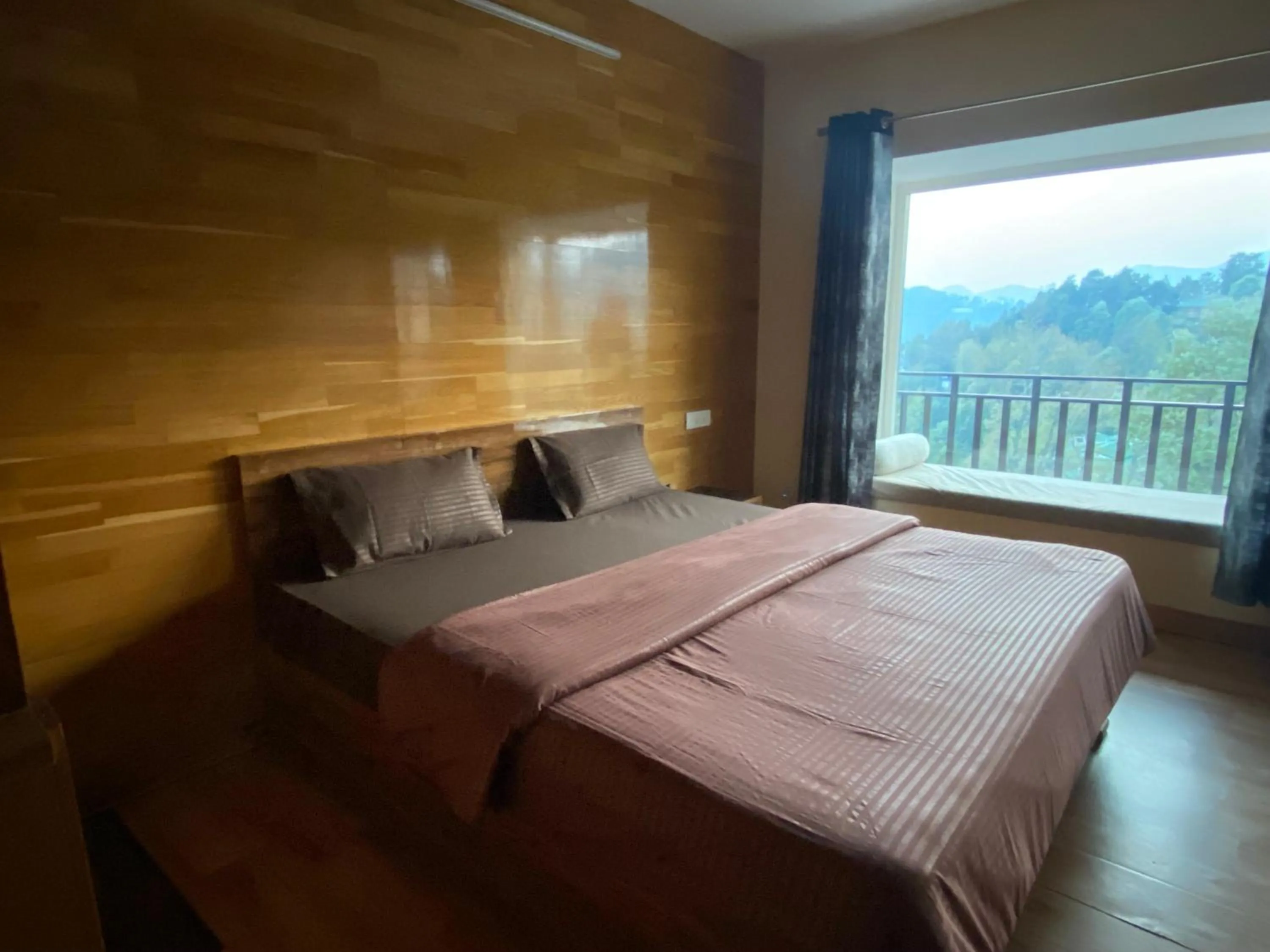 Bed in Khushi Cottage