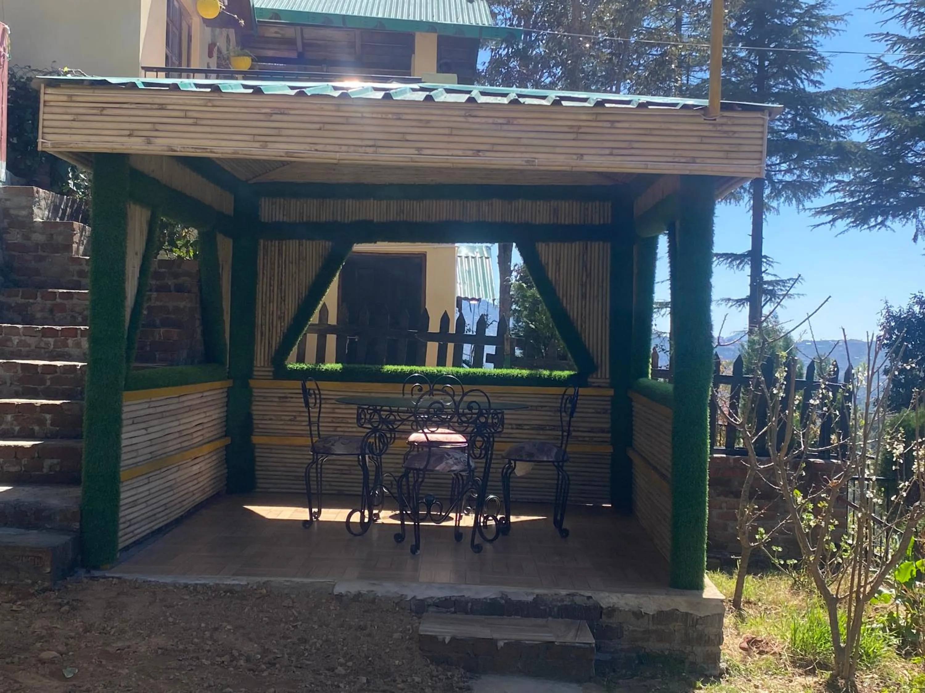 Dining area in Khushi Cottage