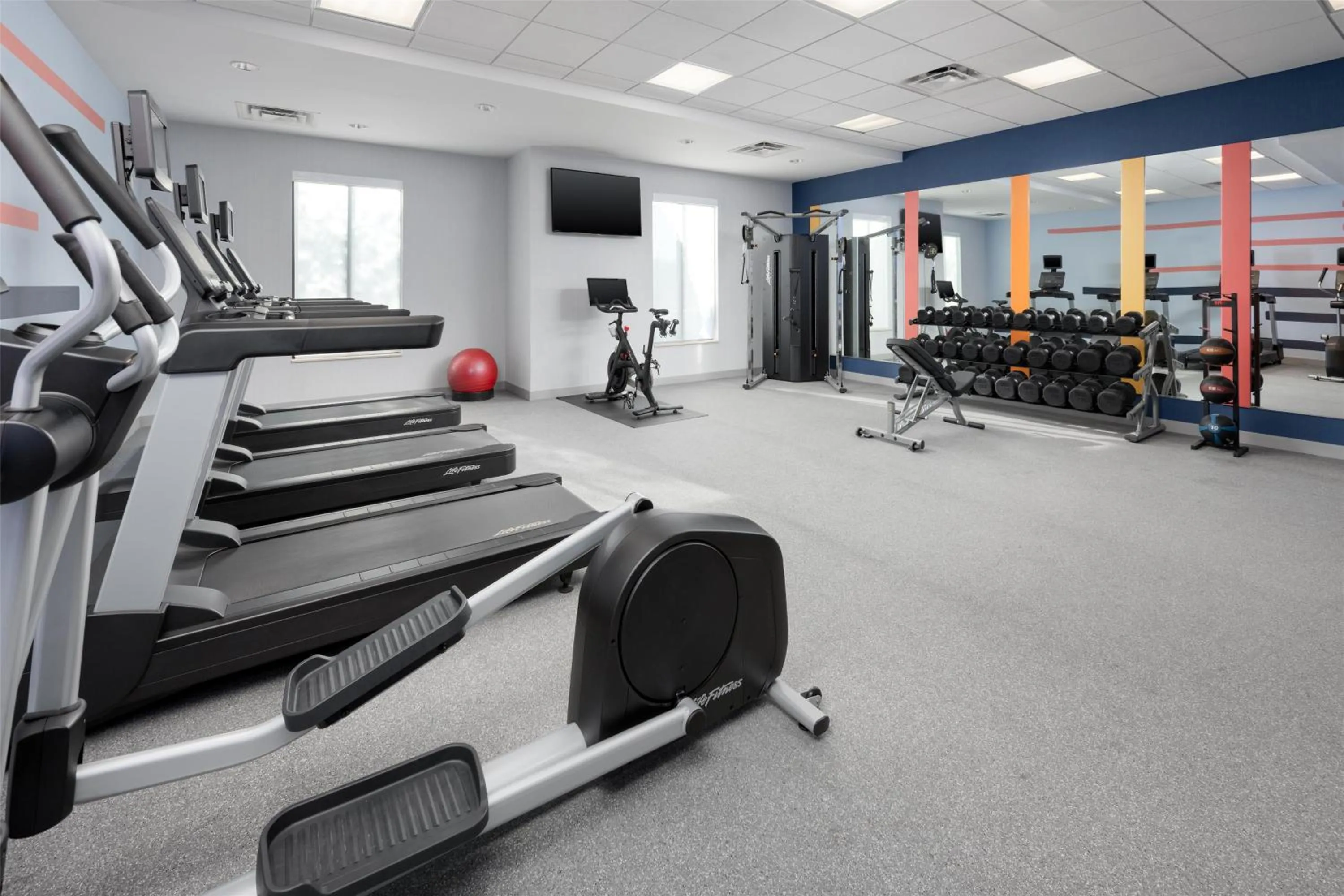 Fitness centre/facilities in Hampton Inn Cleveland Tennessee