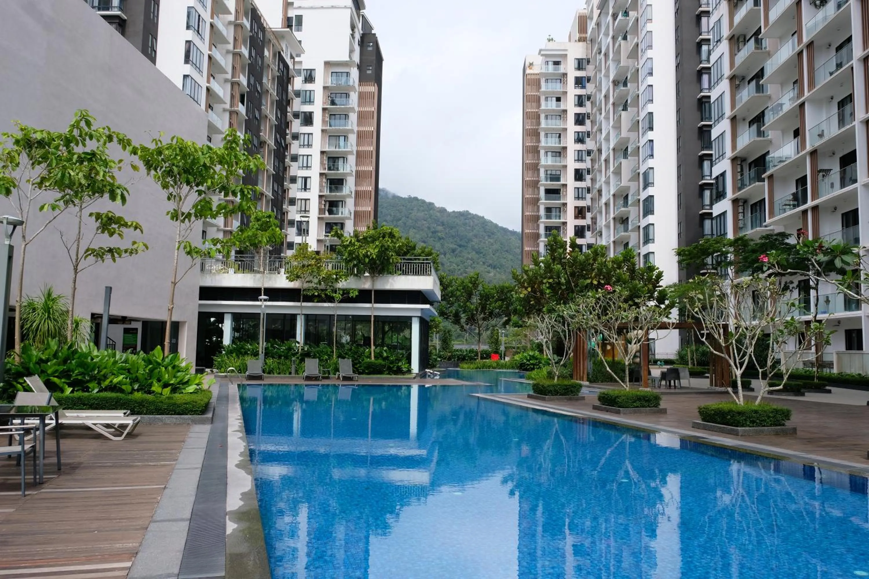 Swimming pool in 92 Homestay 3 Bedrooms Midhills Genting Highland