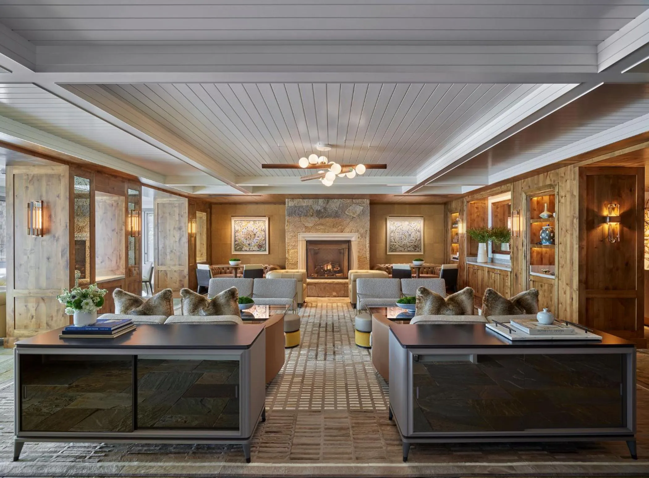 Communal lounge/ TV room in Residences at The Little Nell