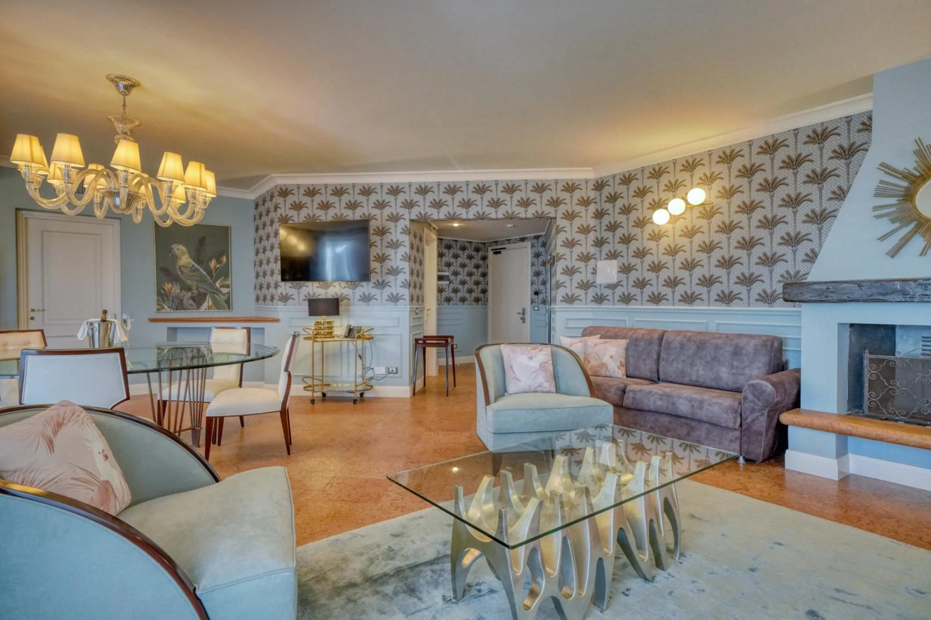 Living room in Palazzo della Scala Spa Hotel Suites & Apartments